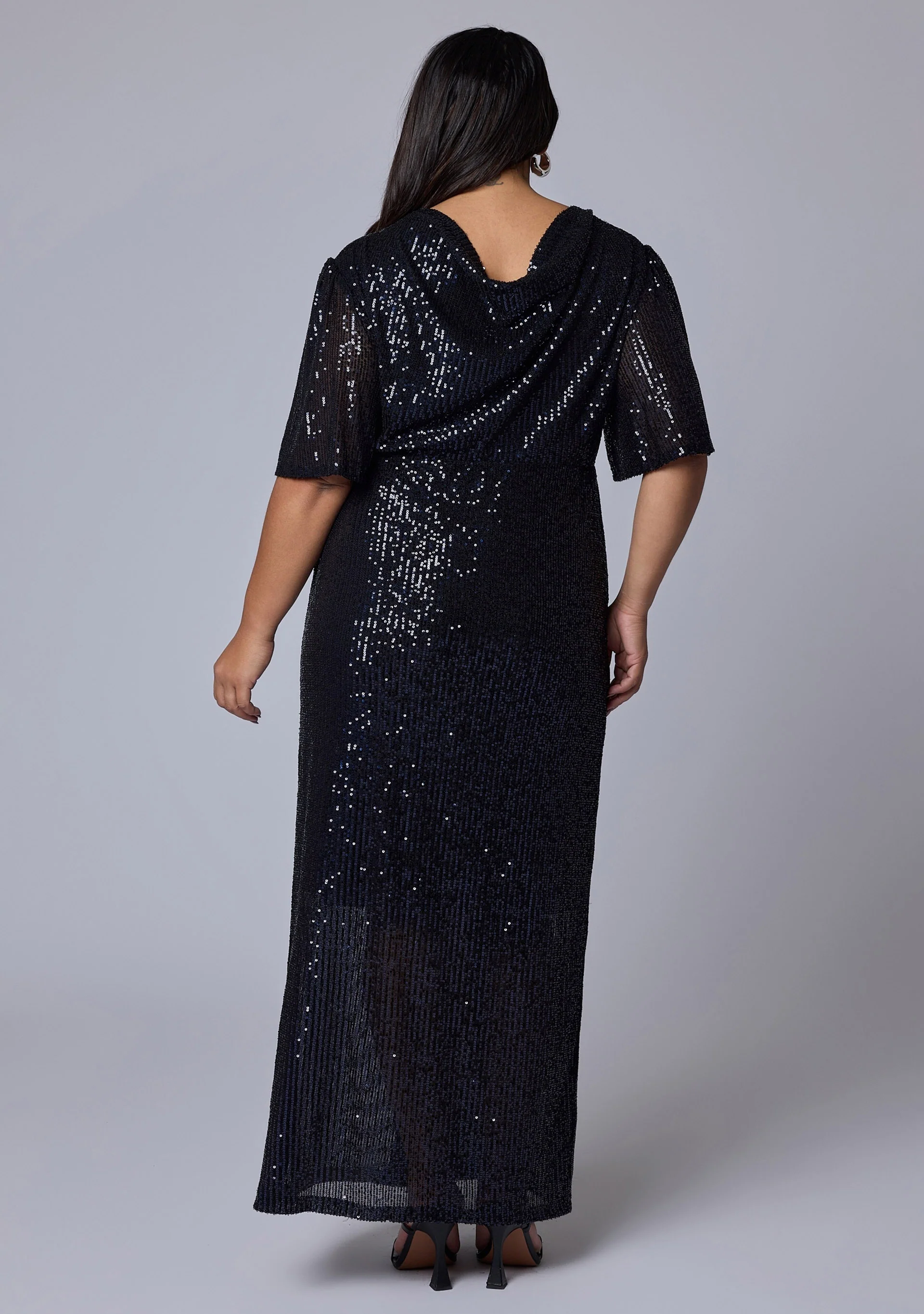 Lure Sequin Maxi Dress - Image 5