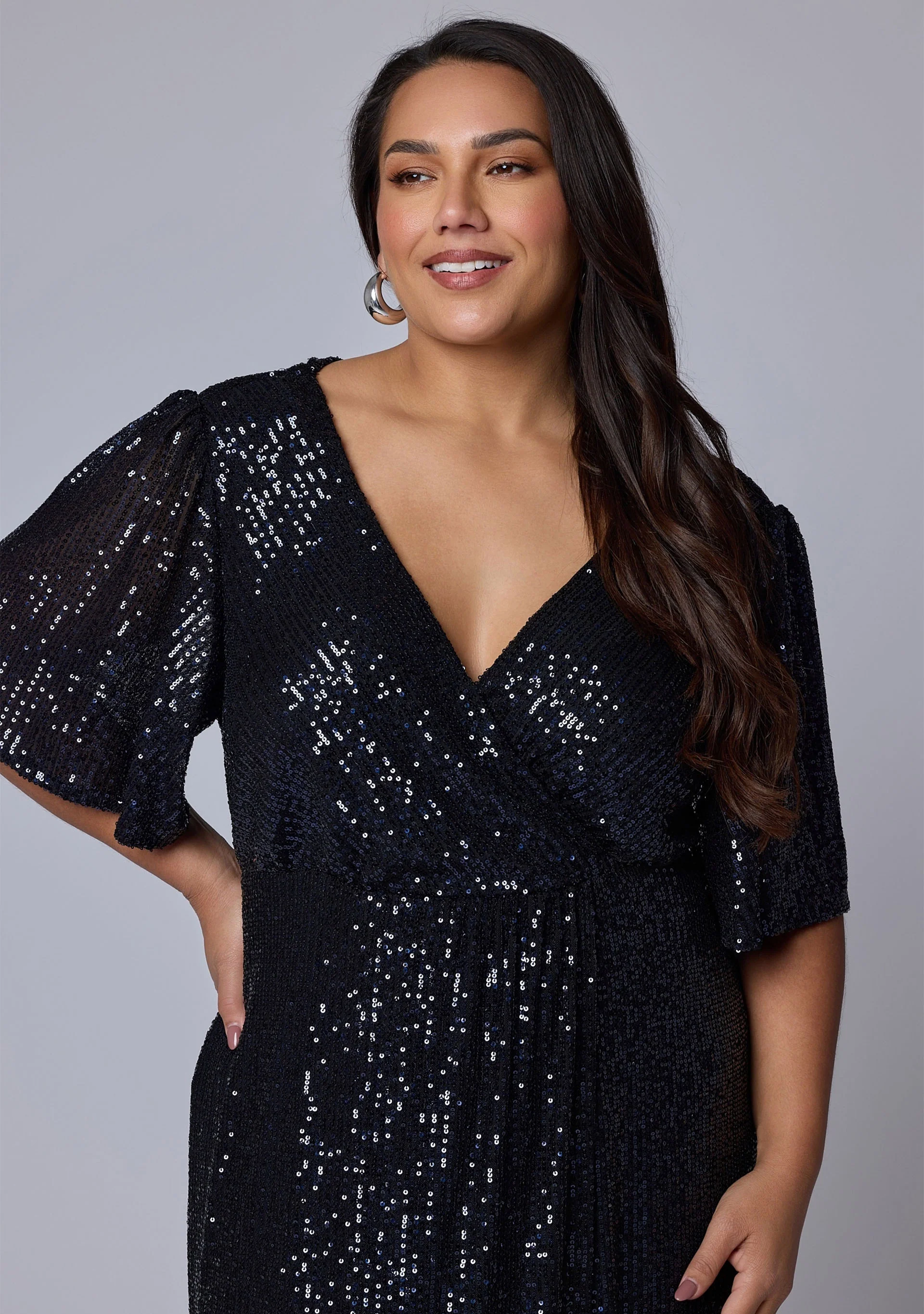 Lure Sequin Maxi Dress - Image 6
