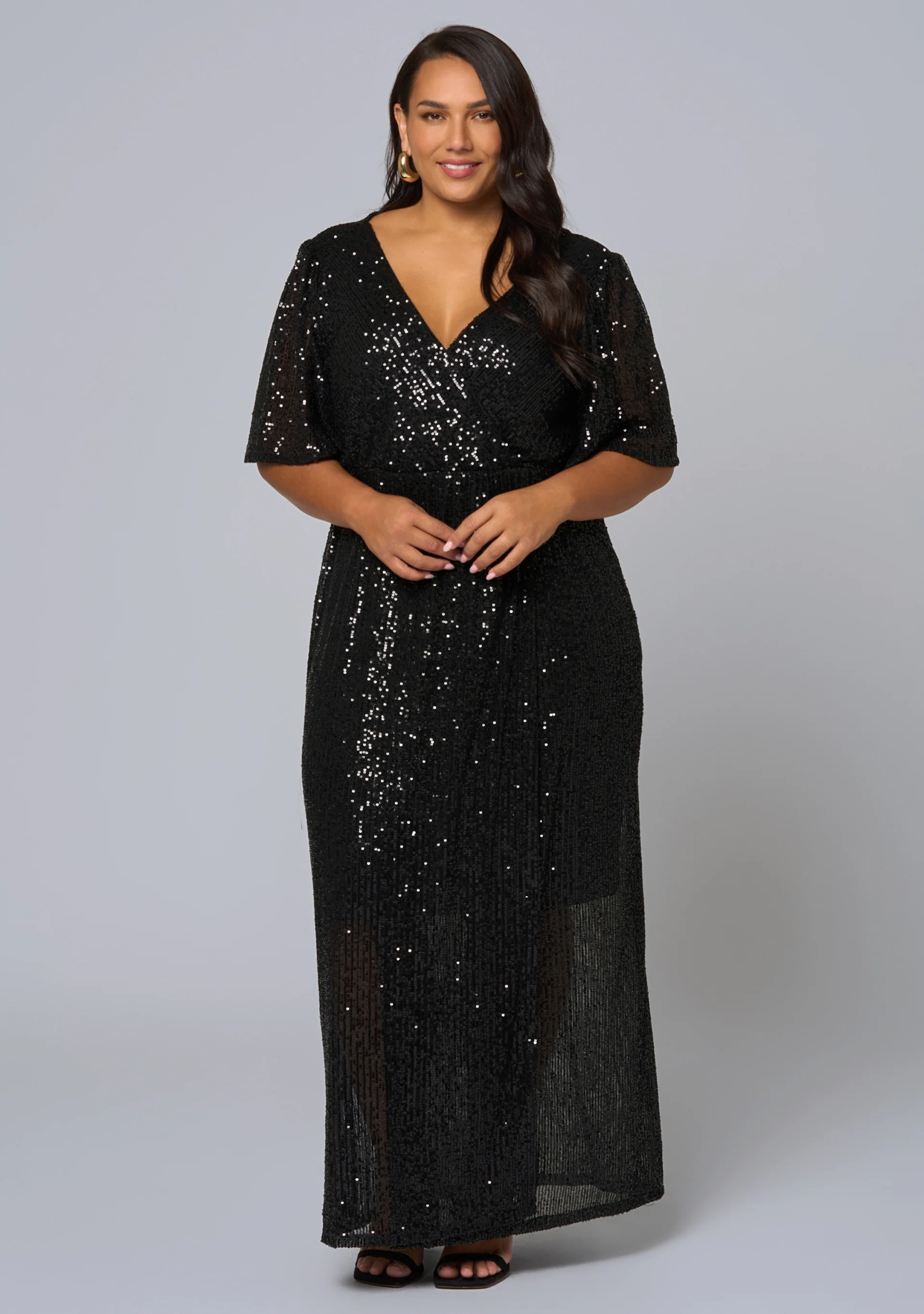 Lure Sequin Maxi Dress - Image 3