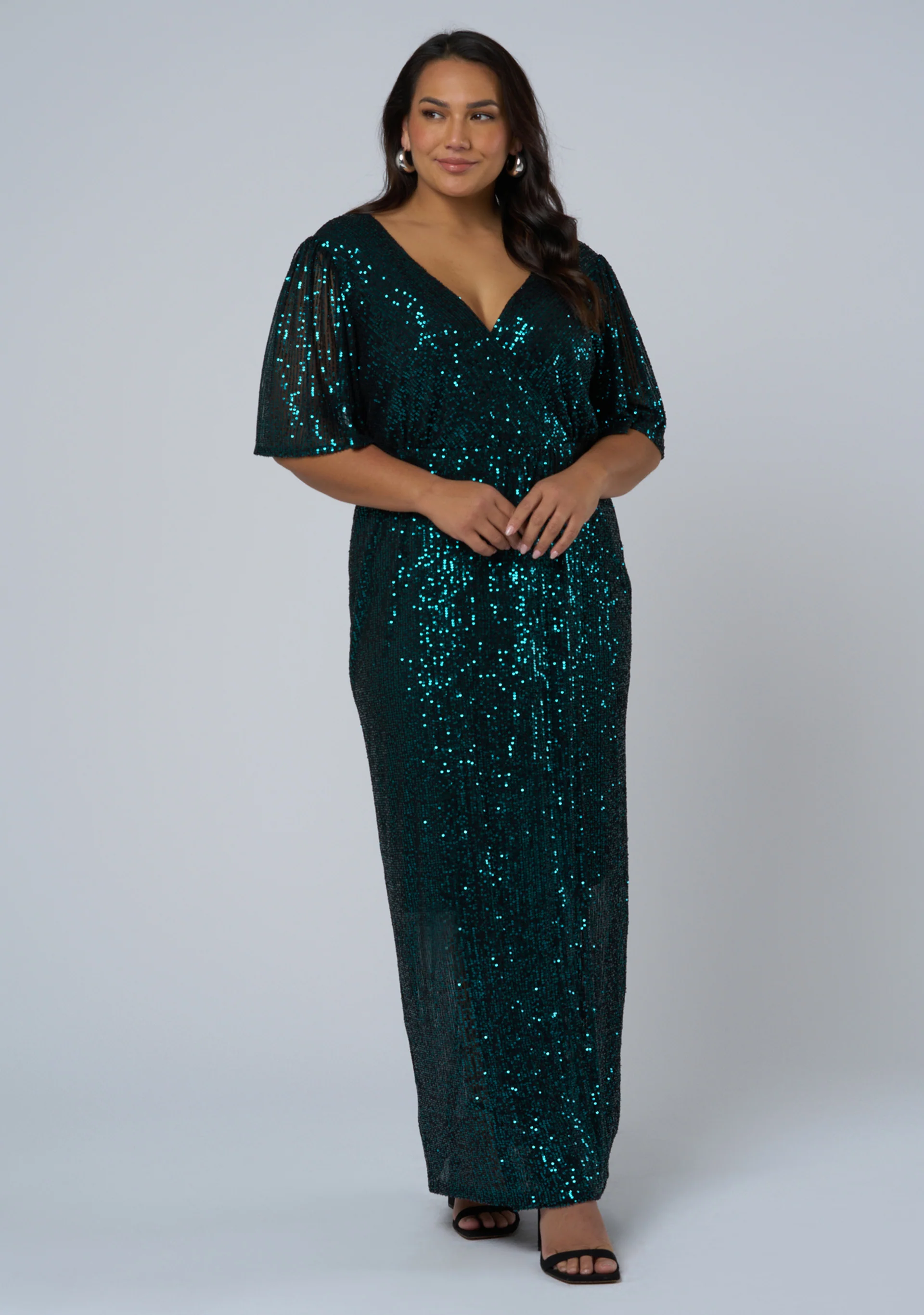 Lure Sequin Maxi Dress - Image 2