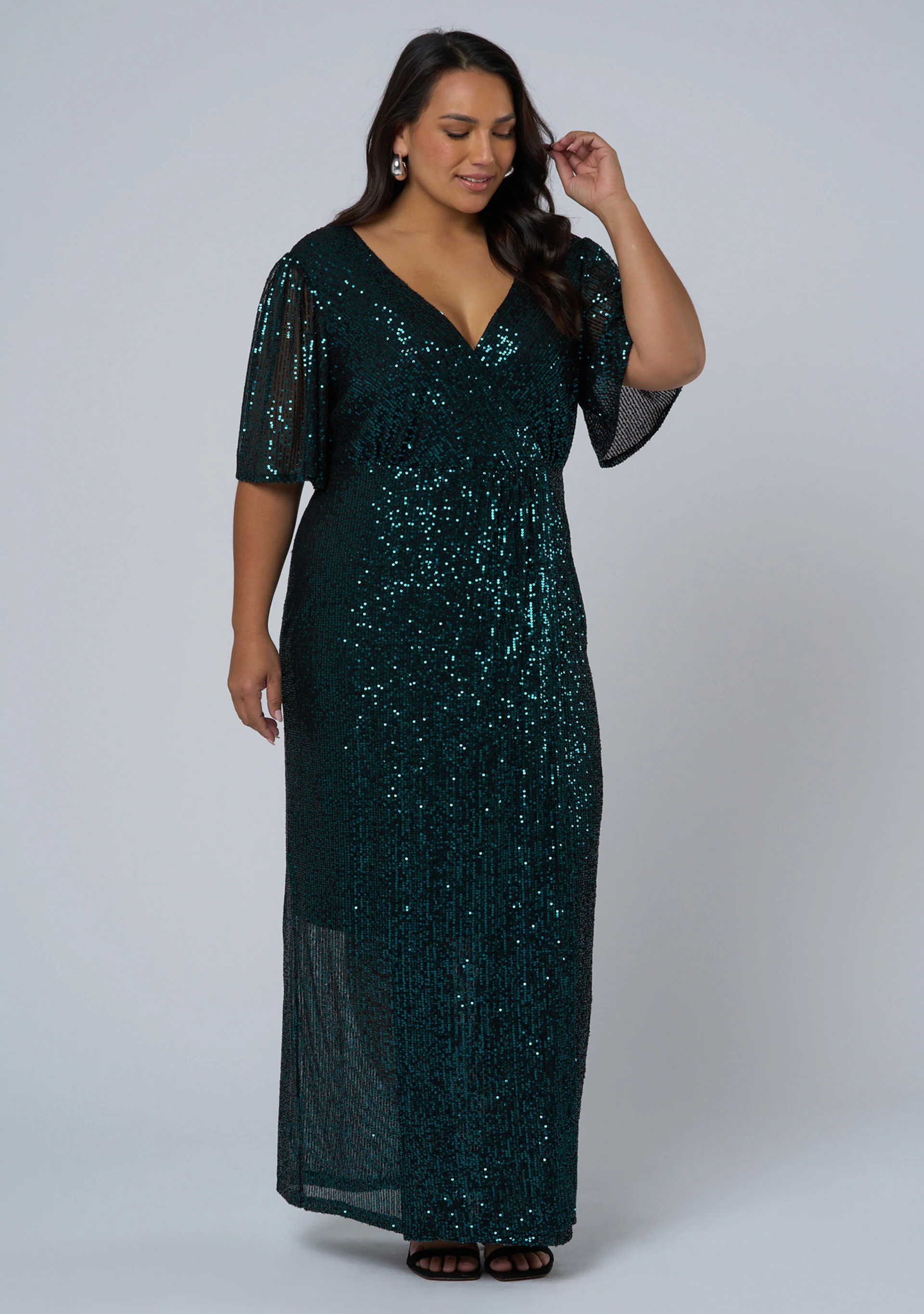 Lure Sequin Maxi Dress - Image 3