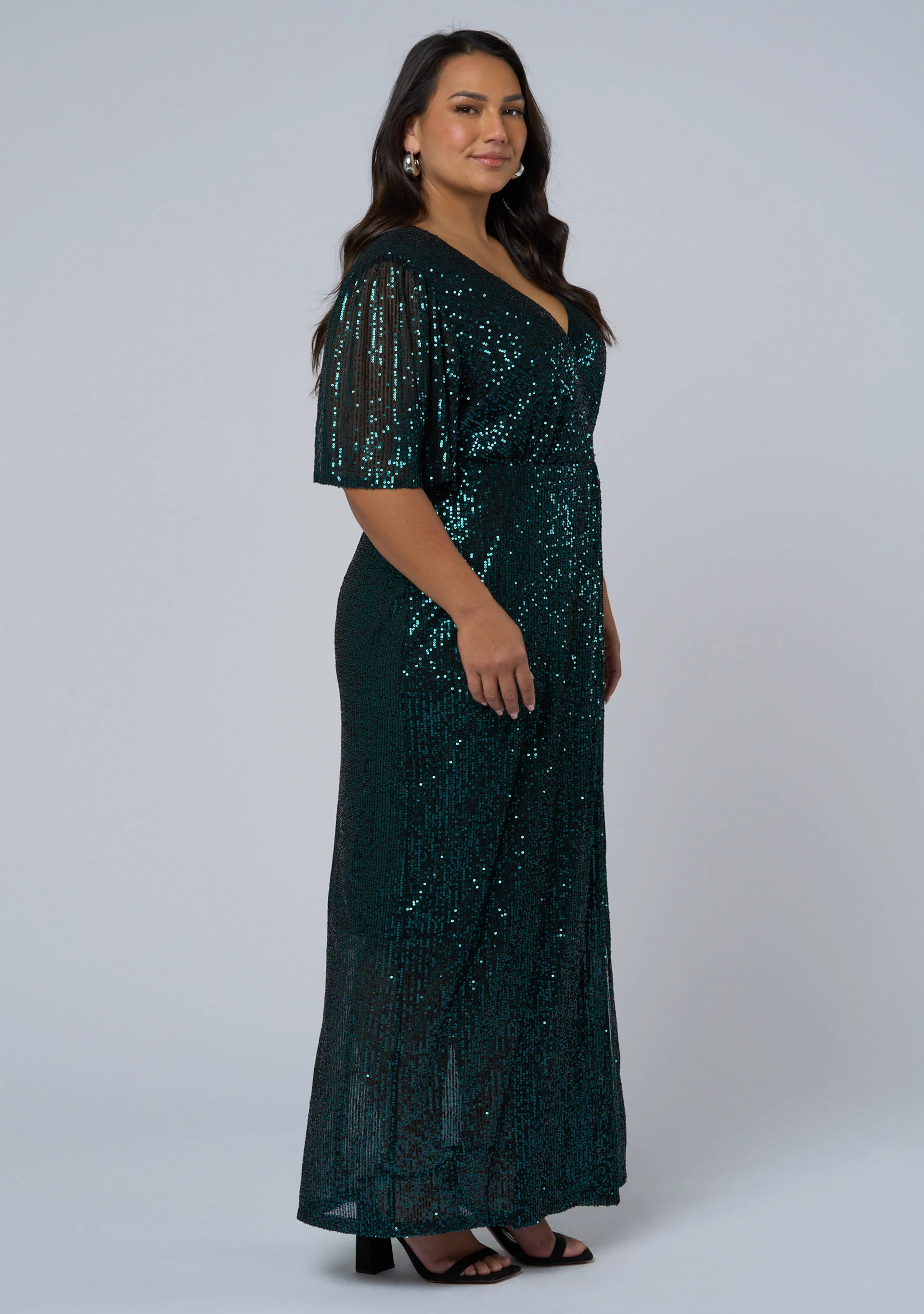 Lure Sequin Maxi Dress - Image 4