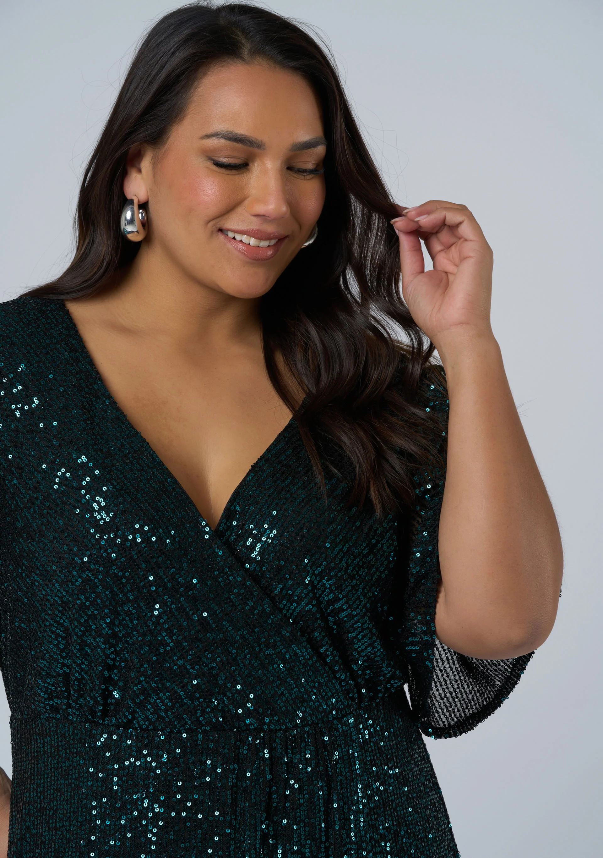 Lure Sequin Maxi Dress - Image 6