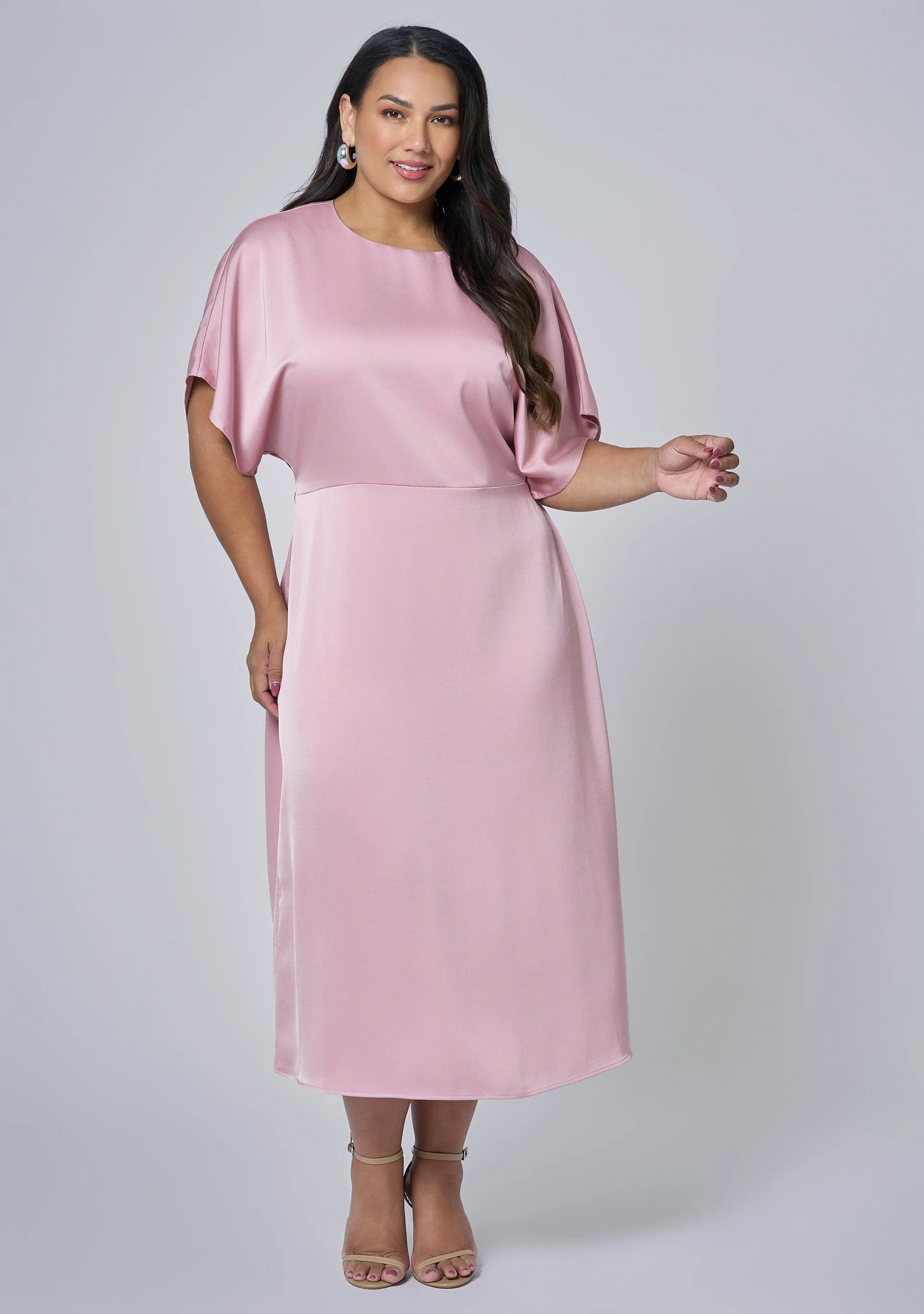 Lust Unleashed Satin Midi Dress
