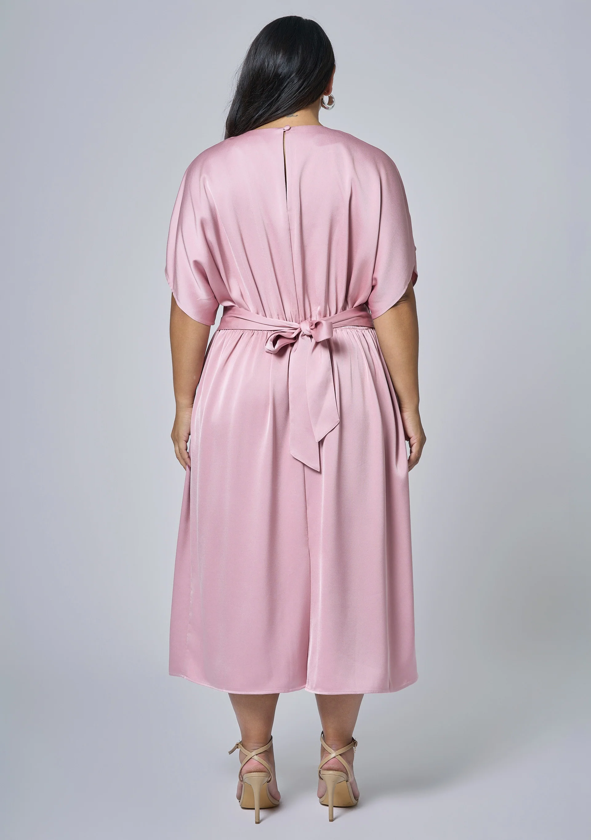 Lust Unleashed Satin Midi Dress - Image 5