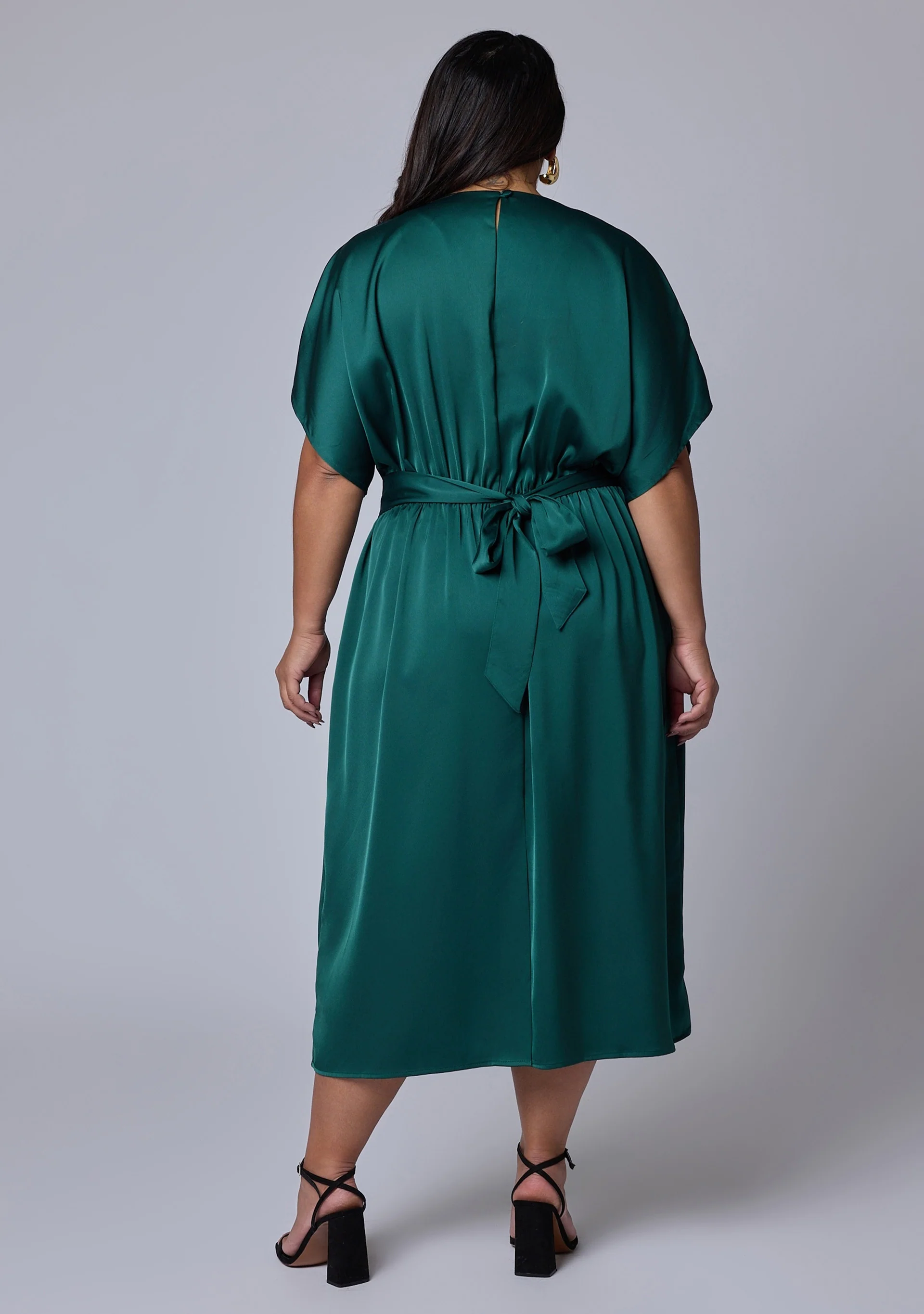 Lust Unleashed Satin Midi Dress - Image 5