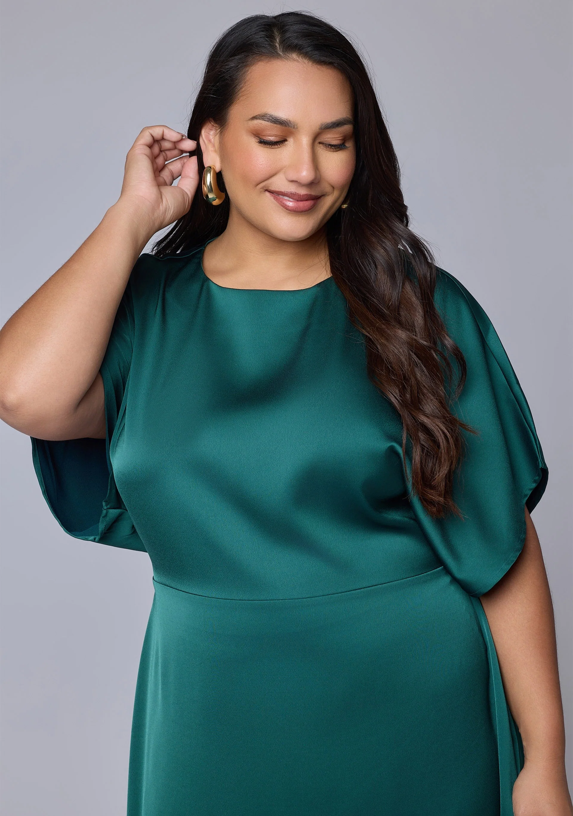 Lust Unleashed Satin Midi Dress - Image 6