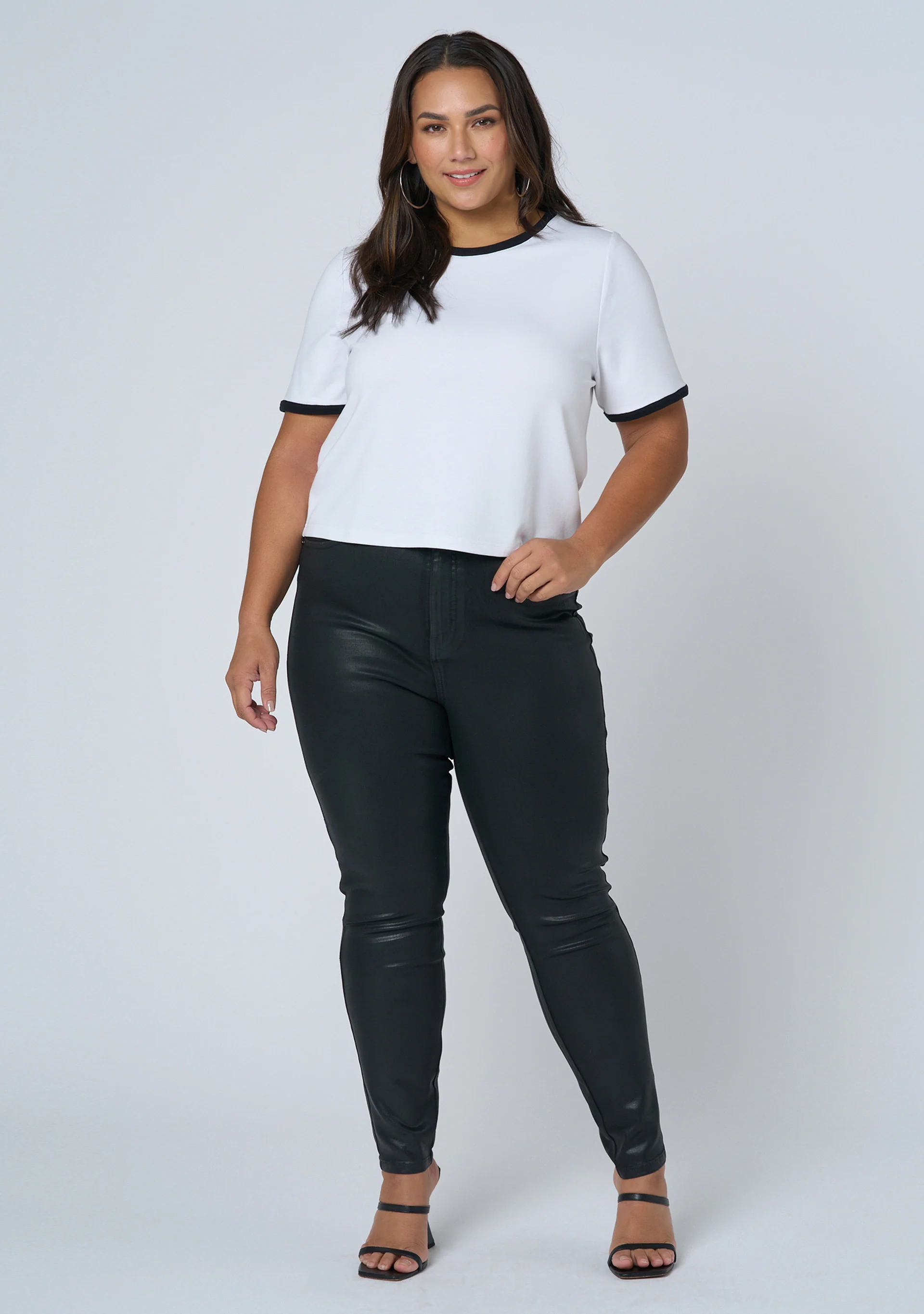 Luxe Contrast Tee - Image 5