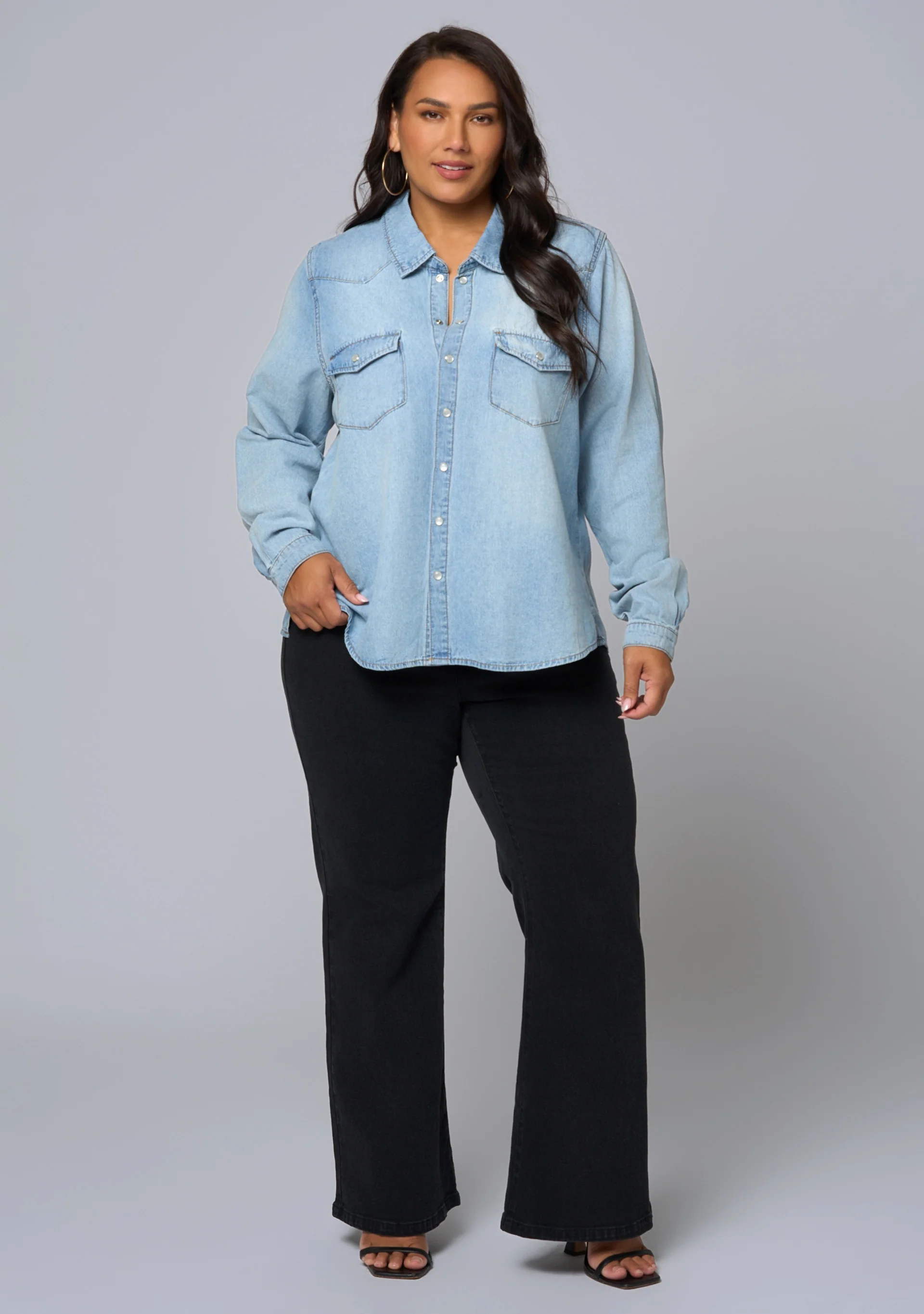 Lyric Denim Shirt - Image 2