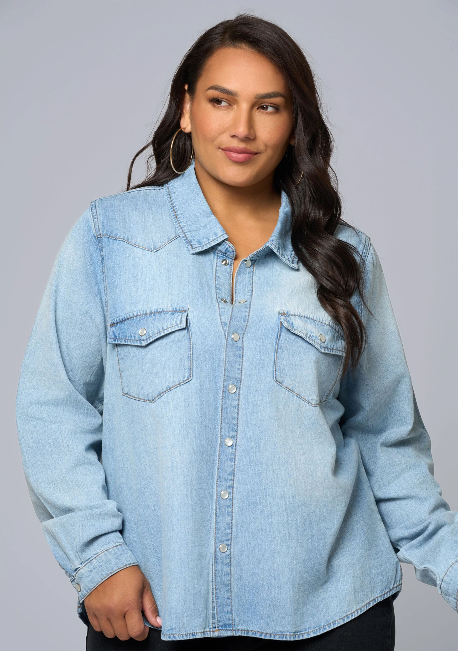 Lyric Denim Shirt - Image 3