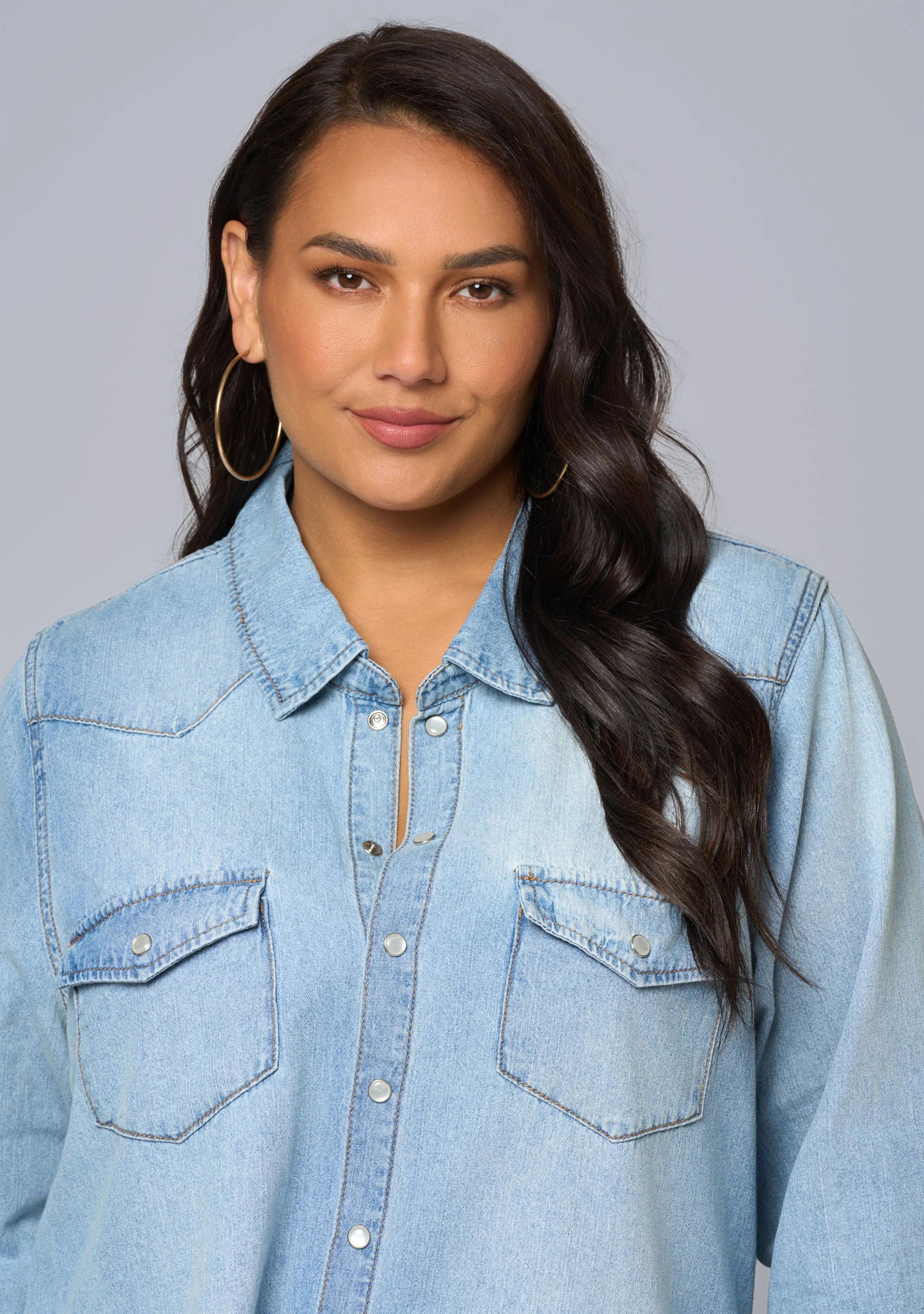 Lyric Denim Shirt - Image 6
