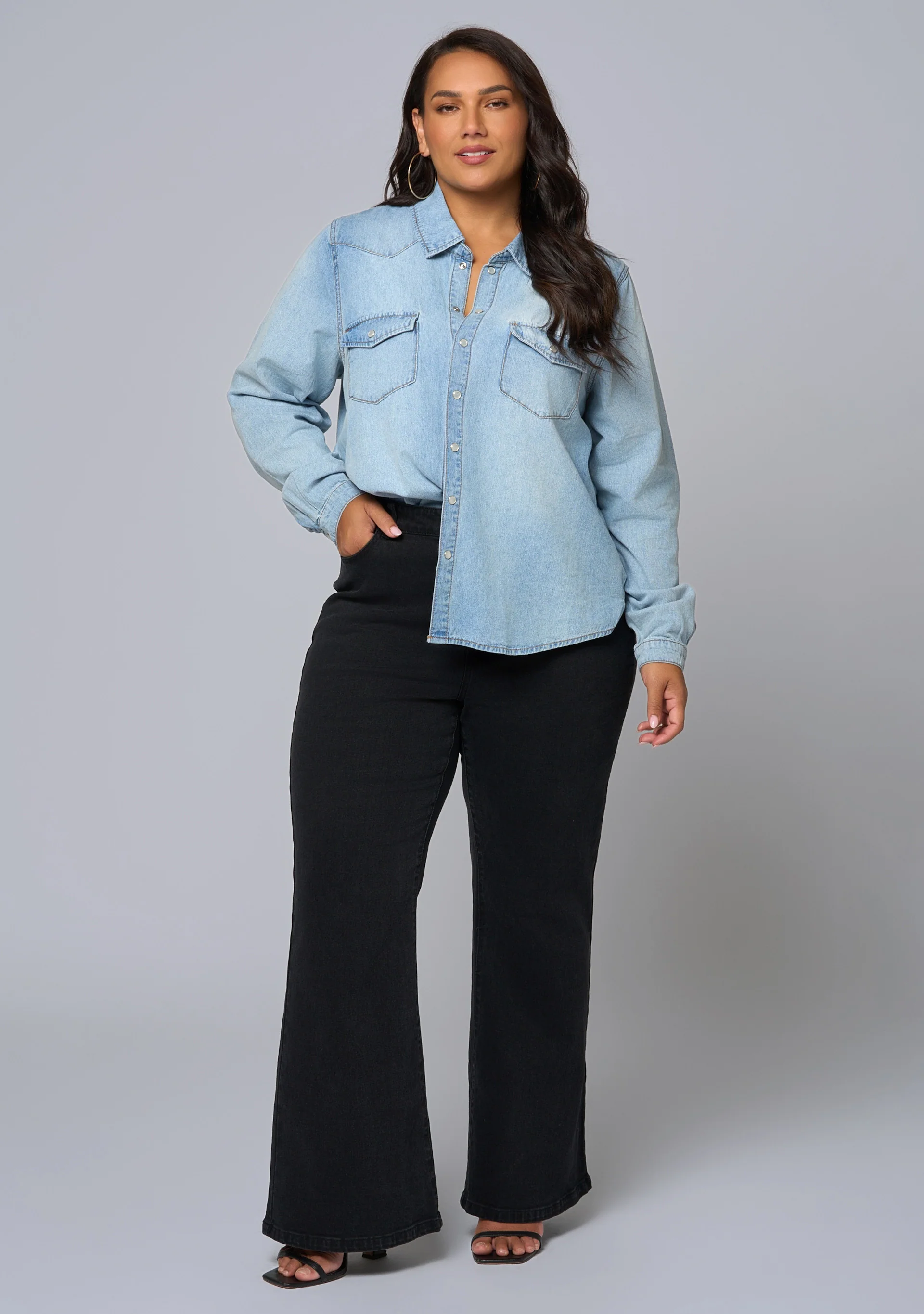 Lyric Denim Shirt - Image 7