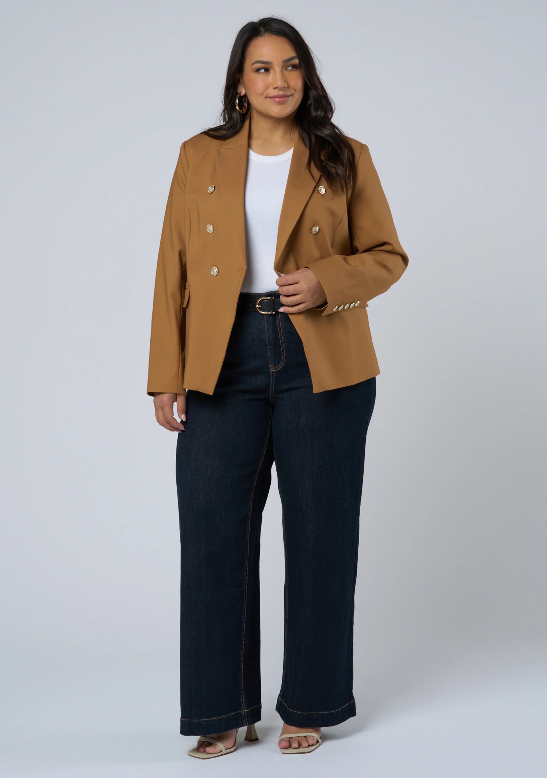 Madeleine Button Blazer - Image 3
