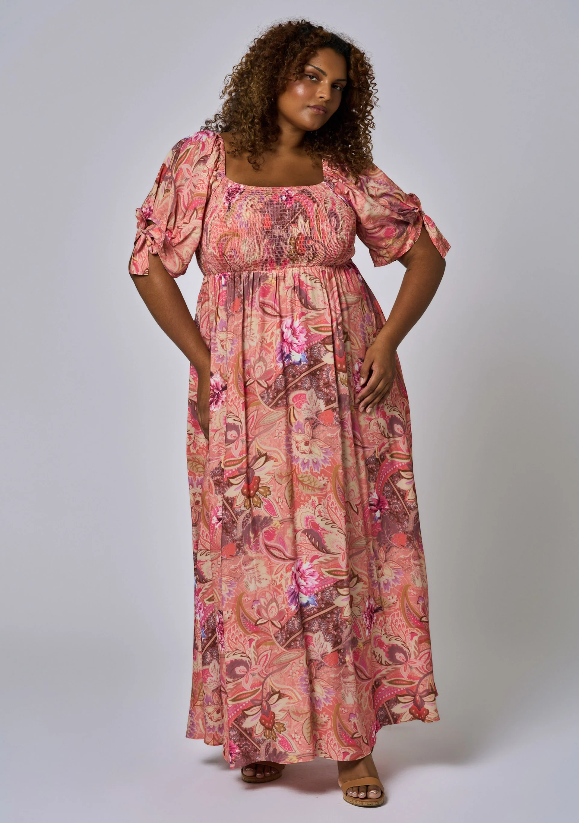 Maeve Ruffle Maxi Dress - Image 2
