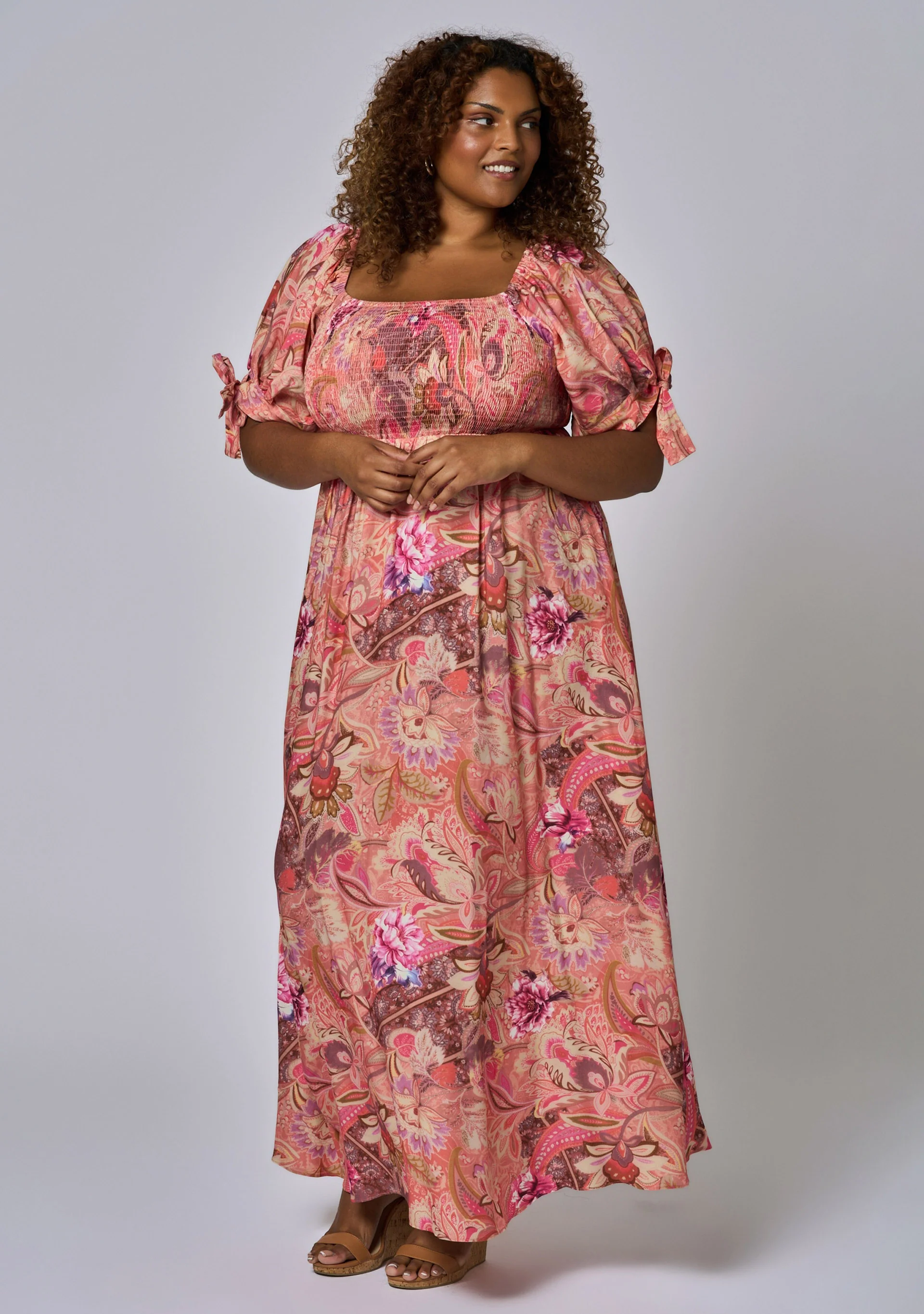 Maeve Ruffle Maxi Dress - Image 3