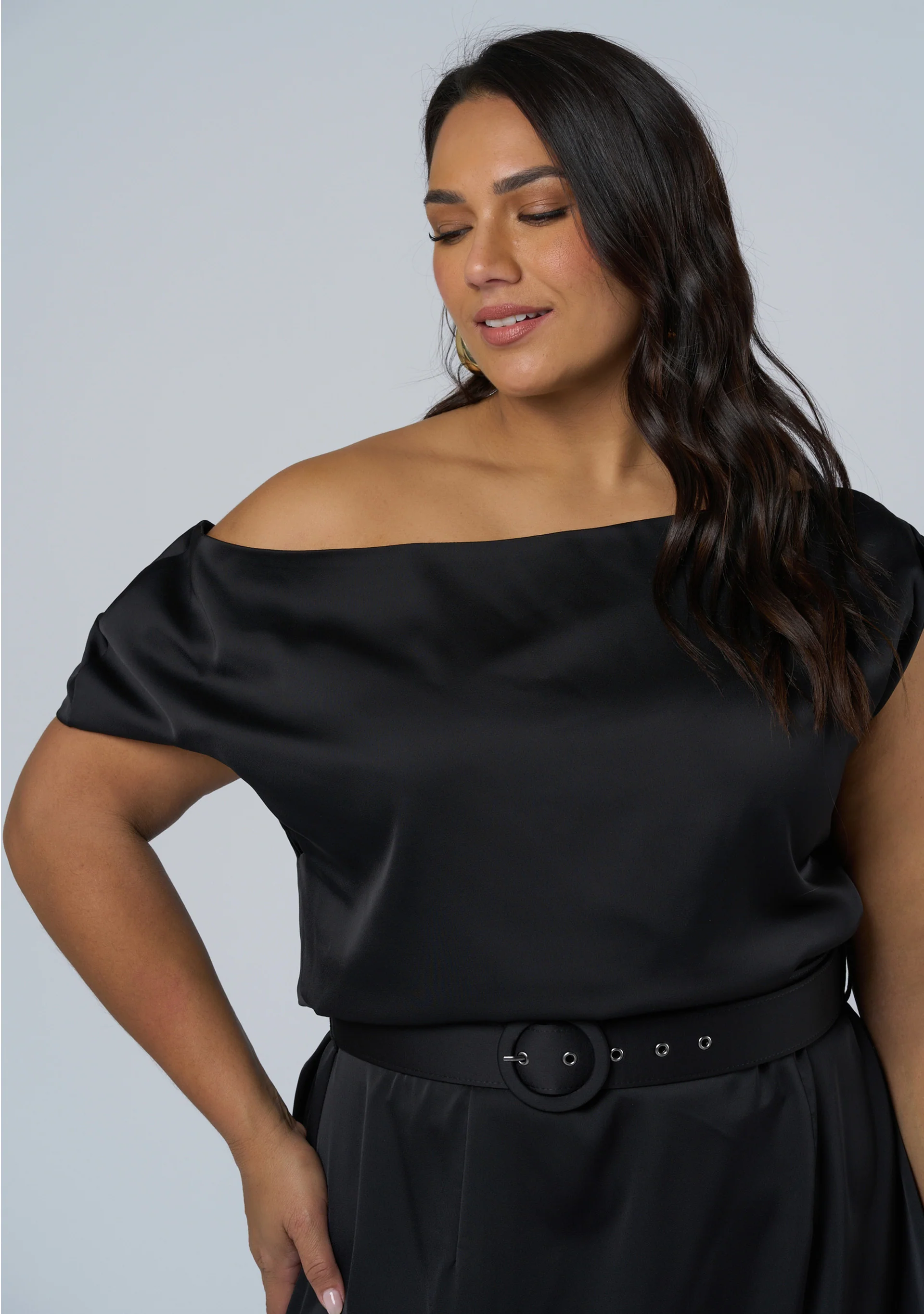 Magnetic Satin Maxi Dress - Image 6