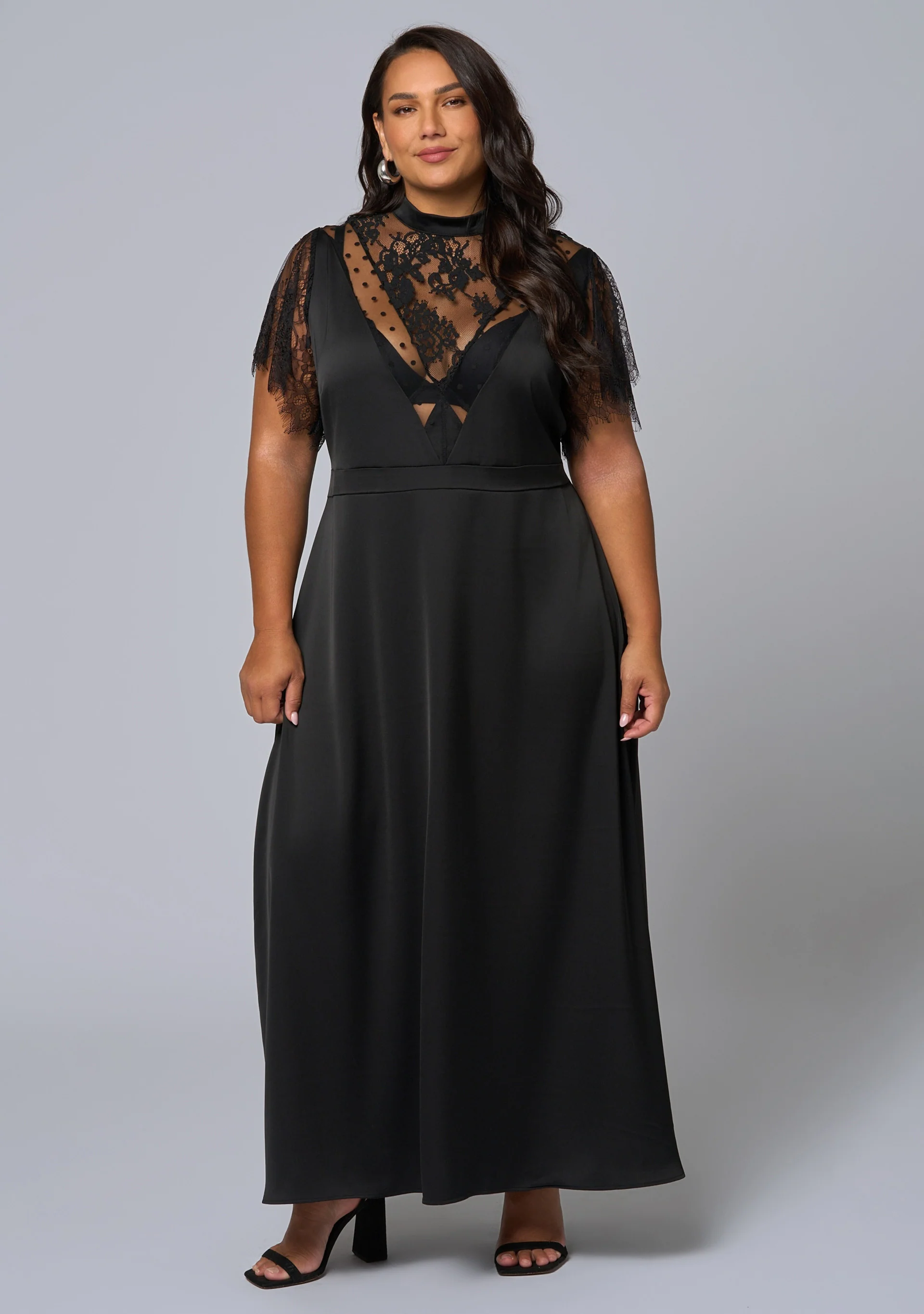 Mayhem Satin Maxi Dress - Image 2