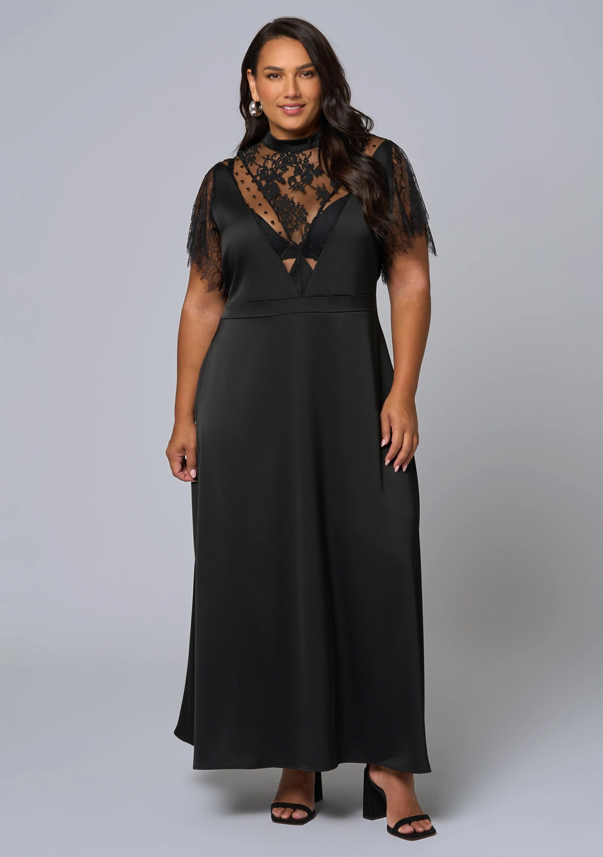 Mayhem Satin Maxi Dress - Image 3