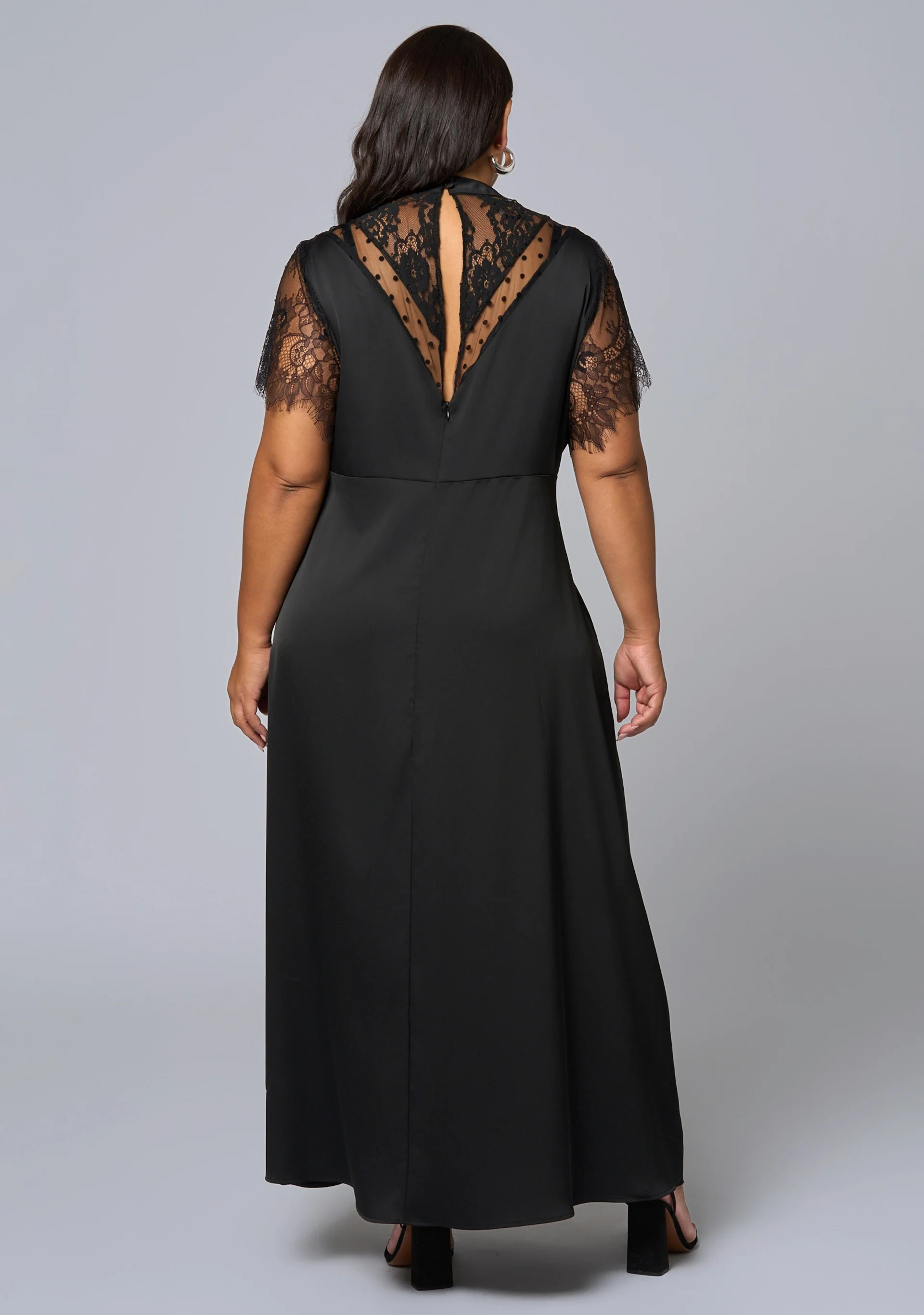Mayhem Satin Maxi Dress - Image 5