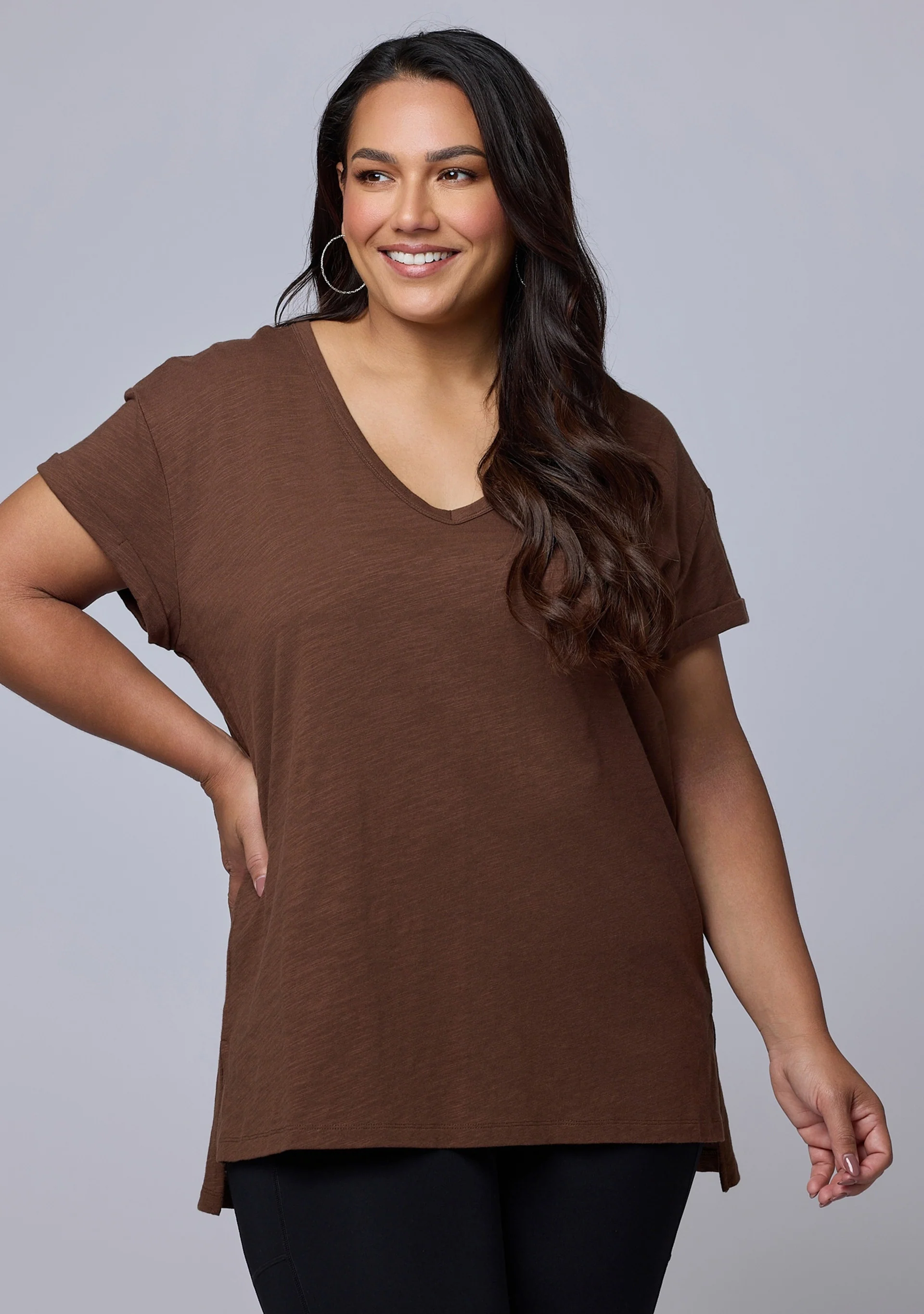 Megan Slub Tee