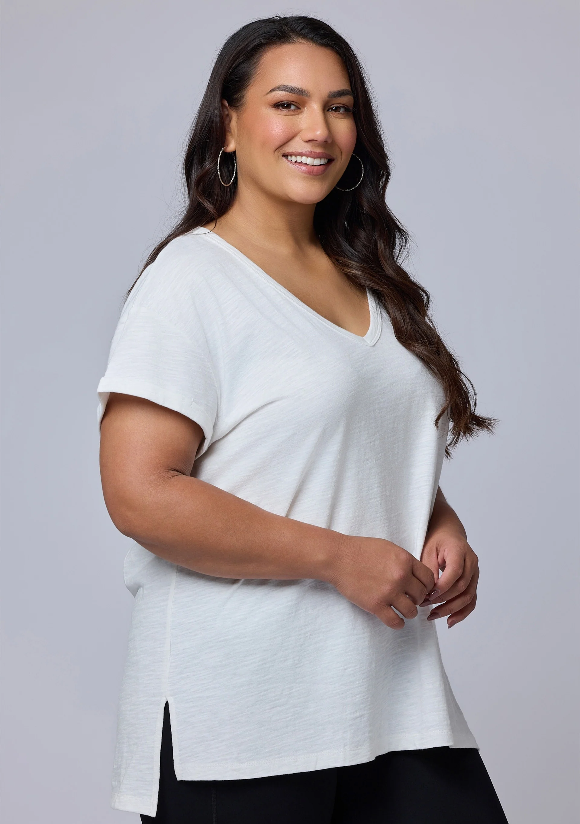 Megan Slub Tee - Image 4