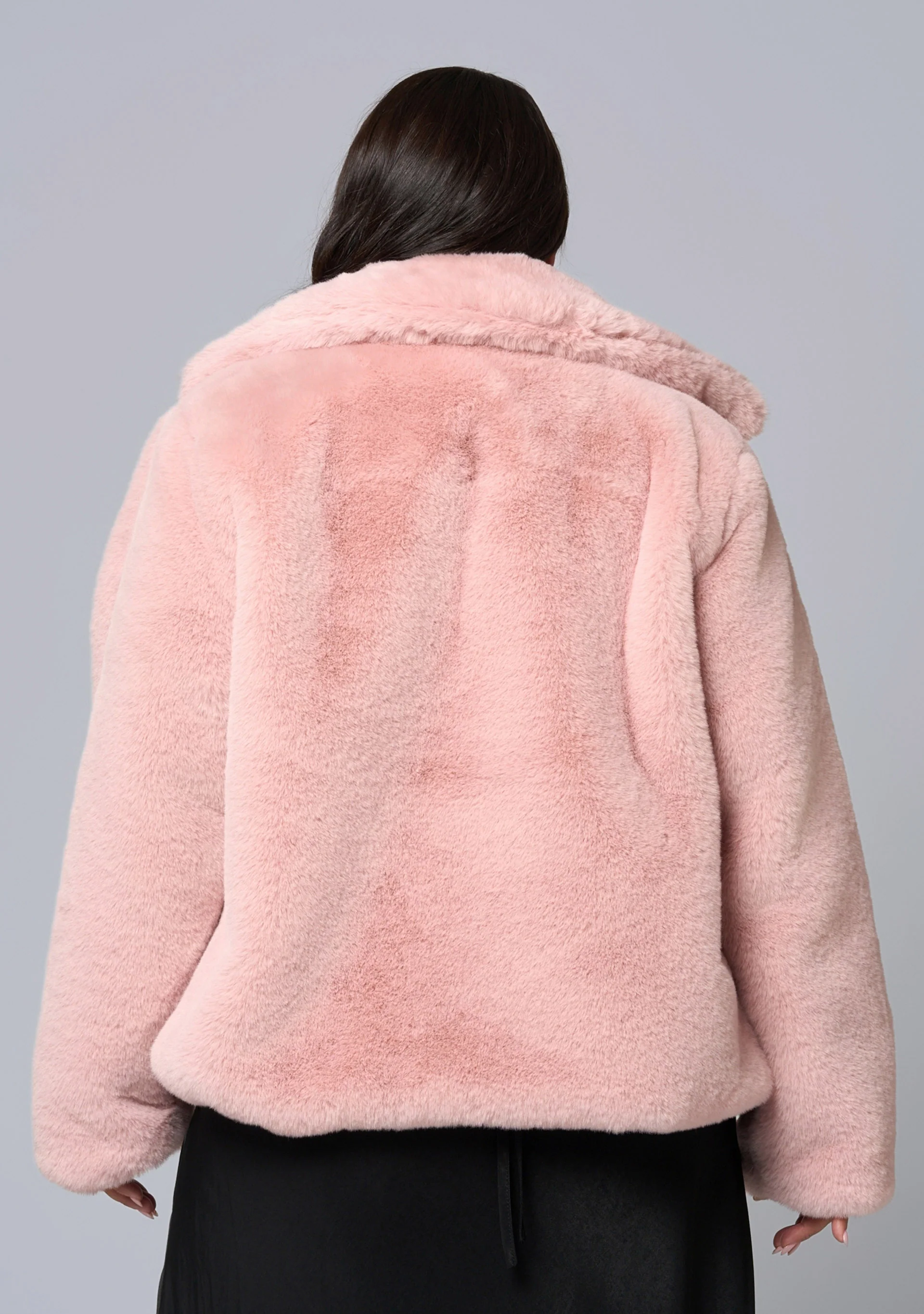 Midnight Aura Fur Jacket - Image 5