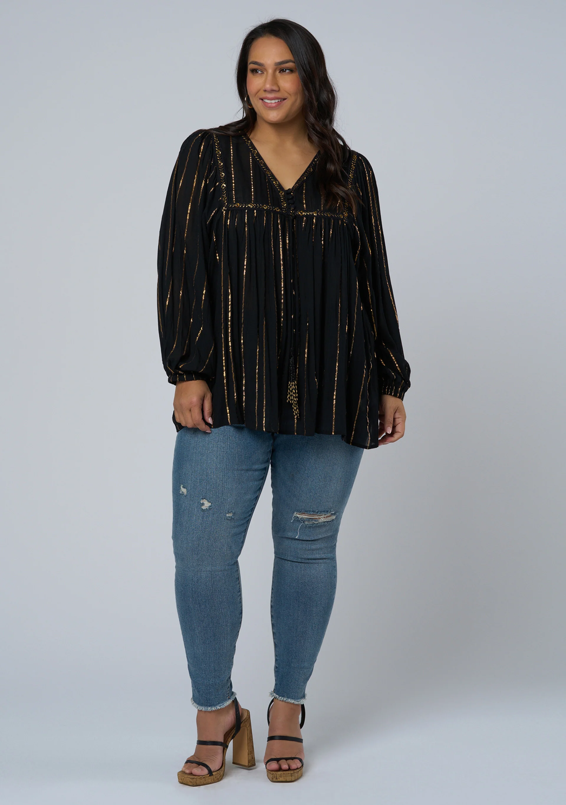 Moonlit Reverie Blouse - Image 2