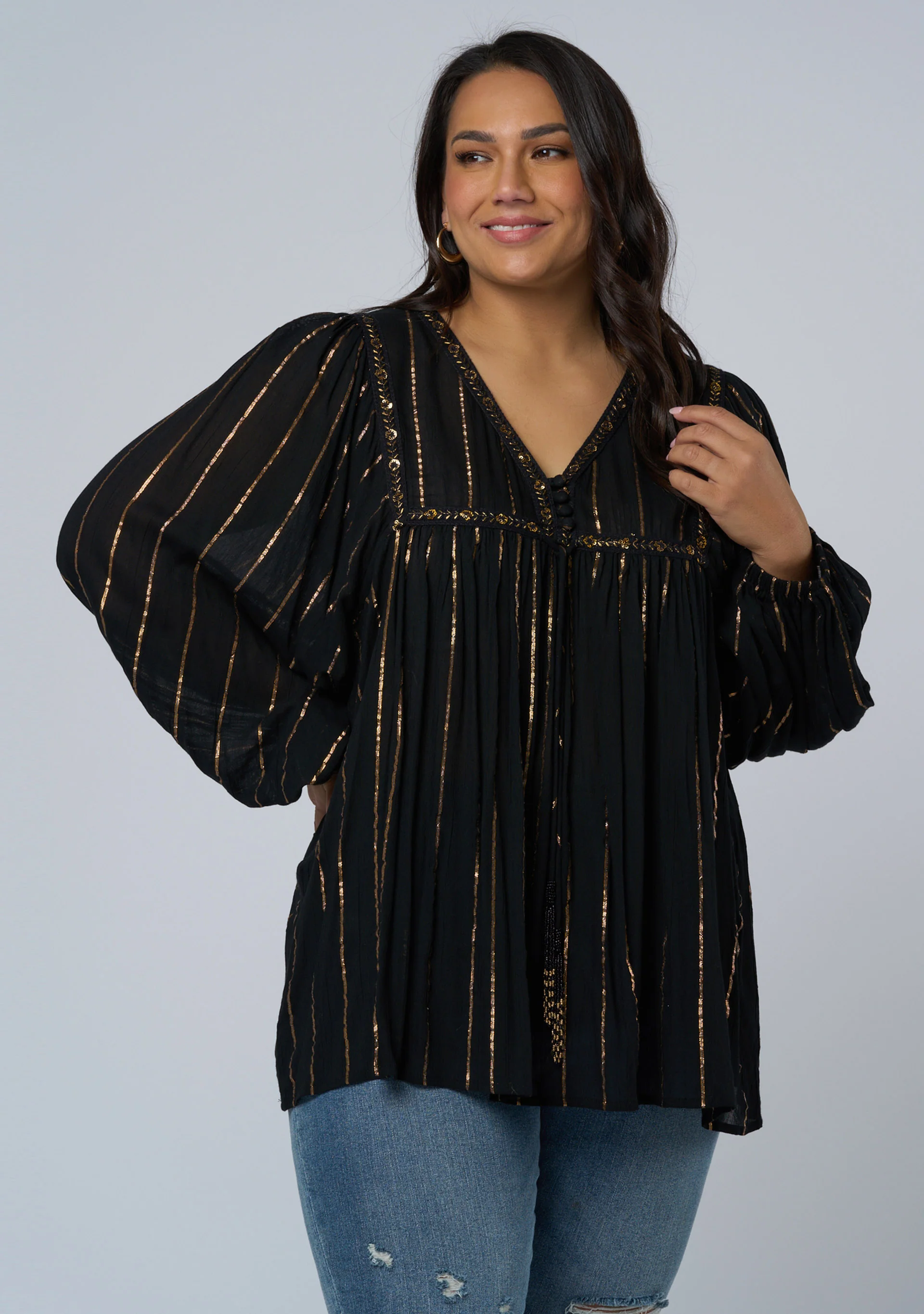 Moonlit Reverie Blouse - Image 3