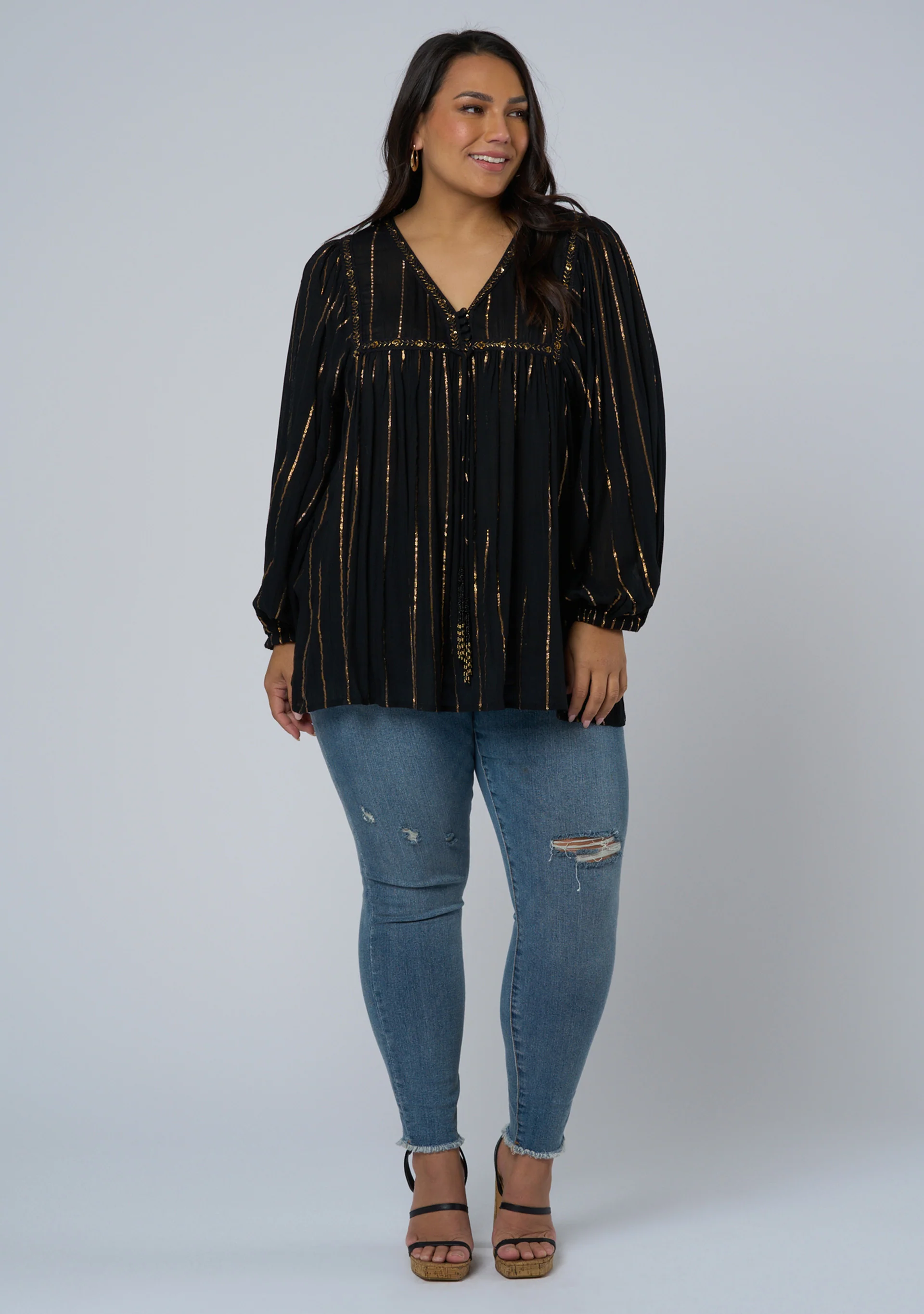 Moonlit Reverie Blouse - Image 4