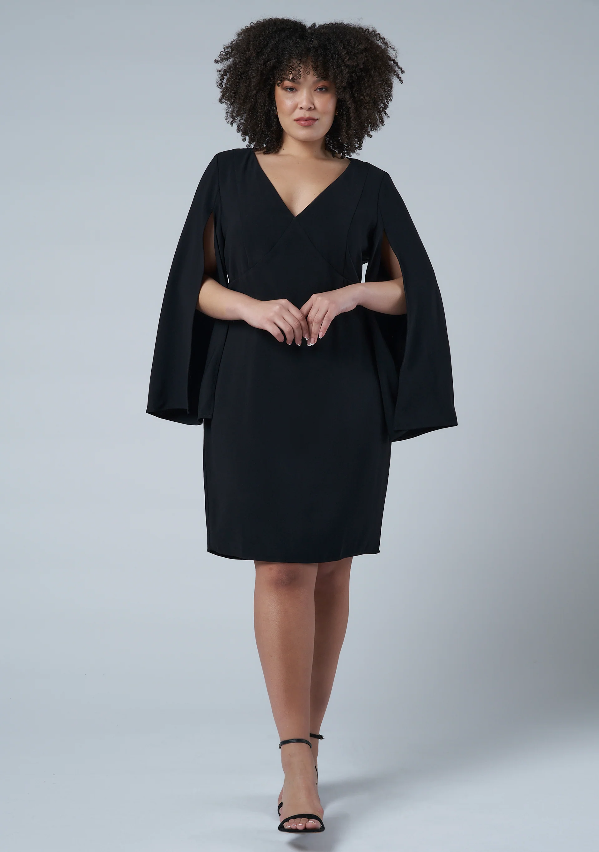 My Moment Cape Dress - Image 3