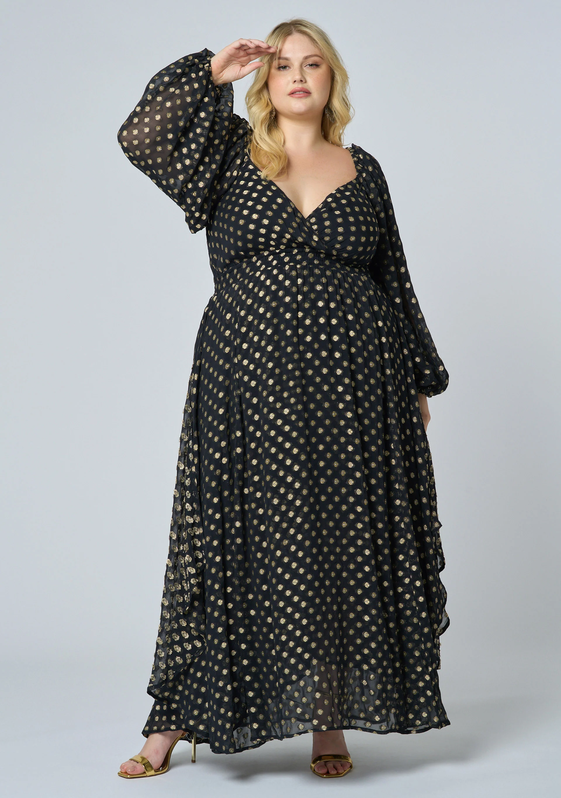Mystic Moonlight Maxi Dress - Image 3