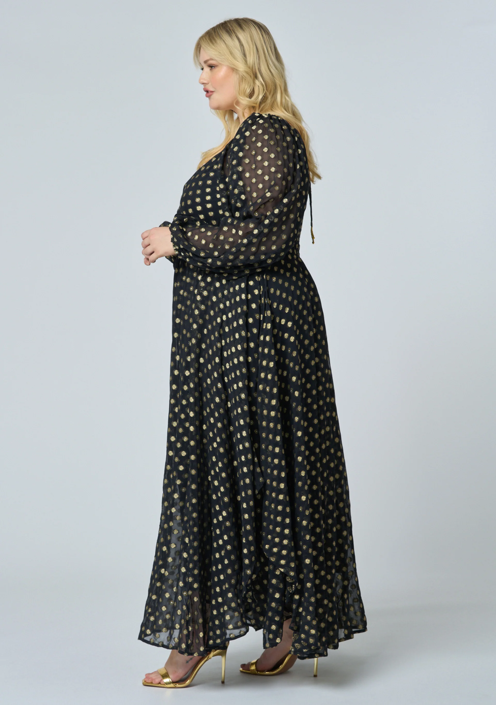 Mystic Moonlight Maxi Dress - Image 5