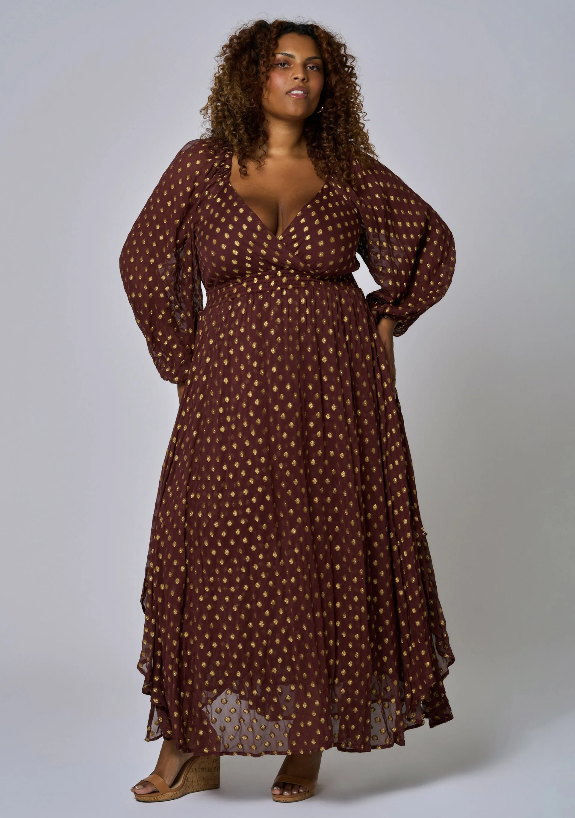 Mystic Moonlight Maxi Dress - Image 3