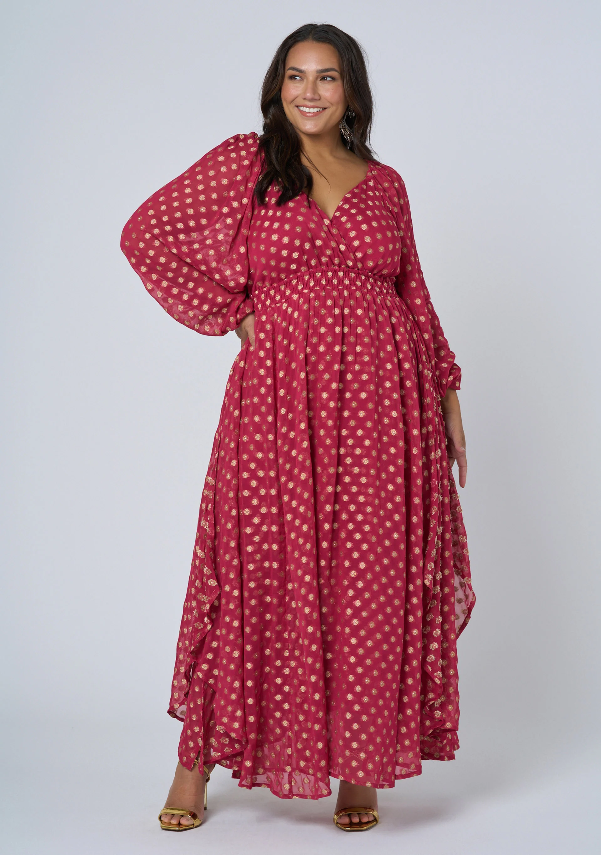 Mystic Moonlight Maxi Dress - Image 3