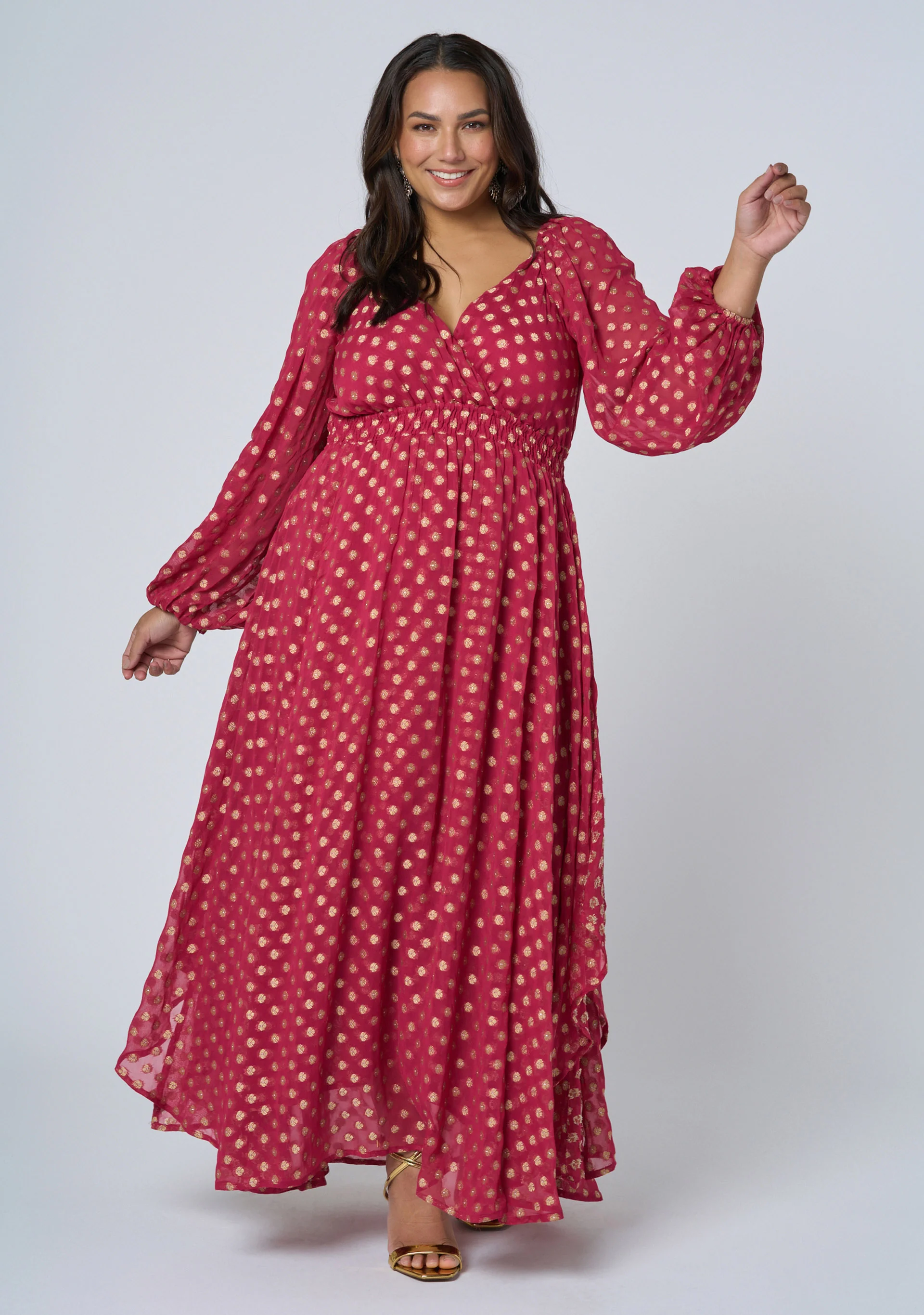 Mystic Moonlight Maxi Dress - Image 5