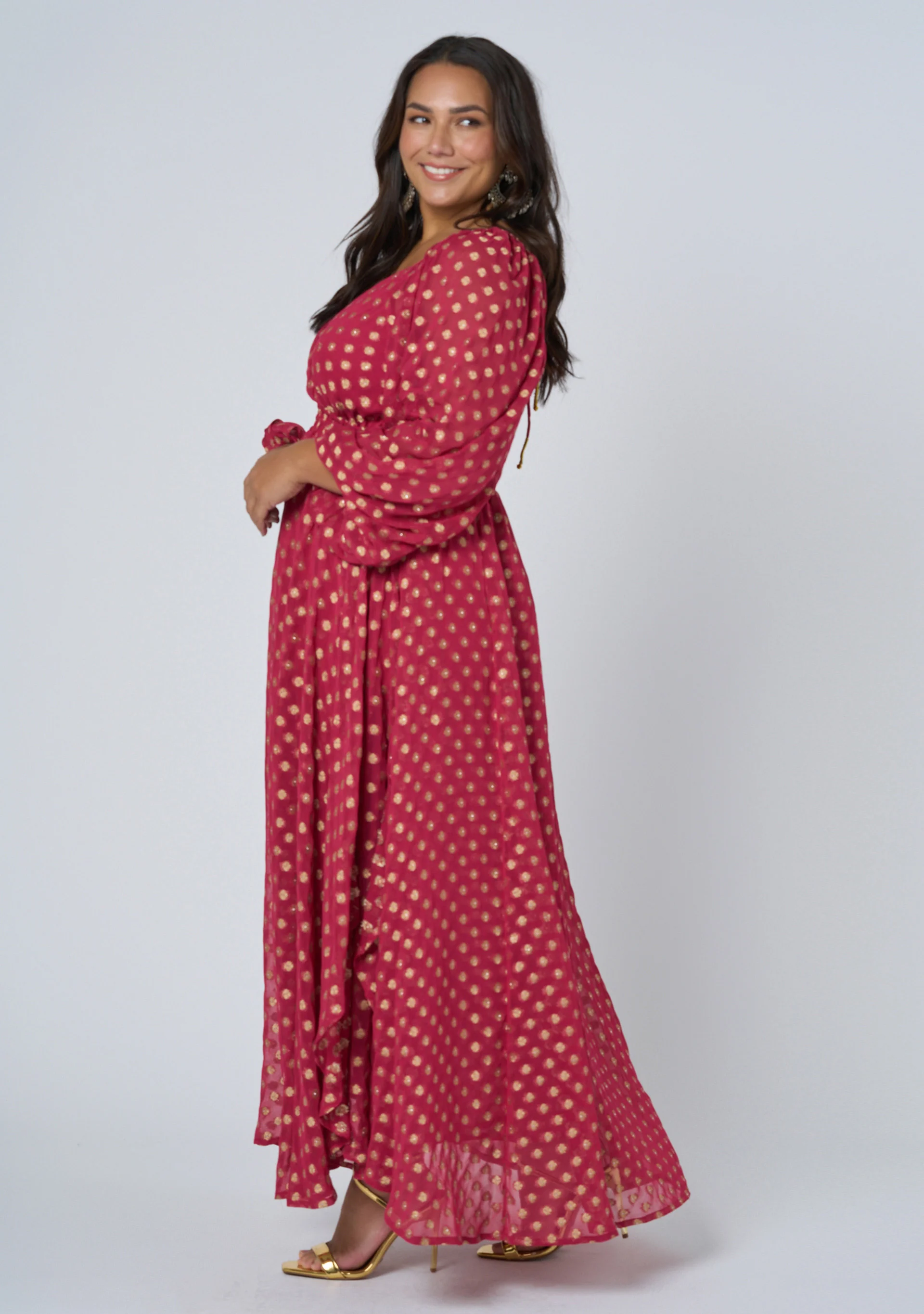 Mystic Moonlight Maxi Dress - Image 6