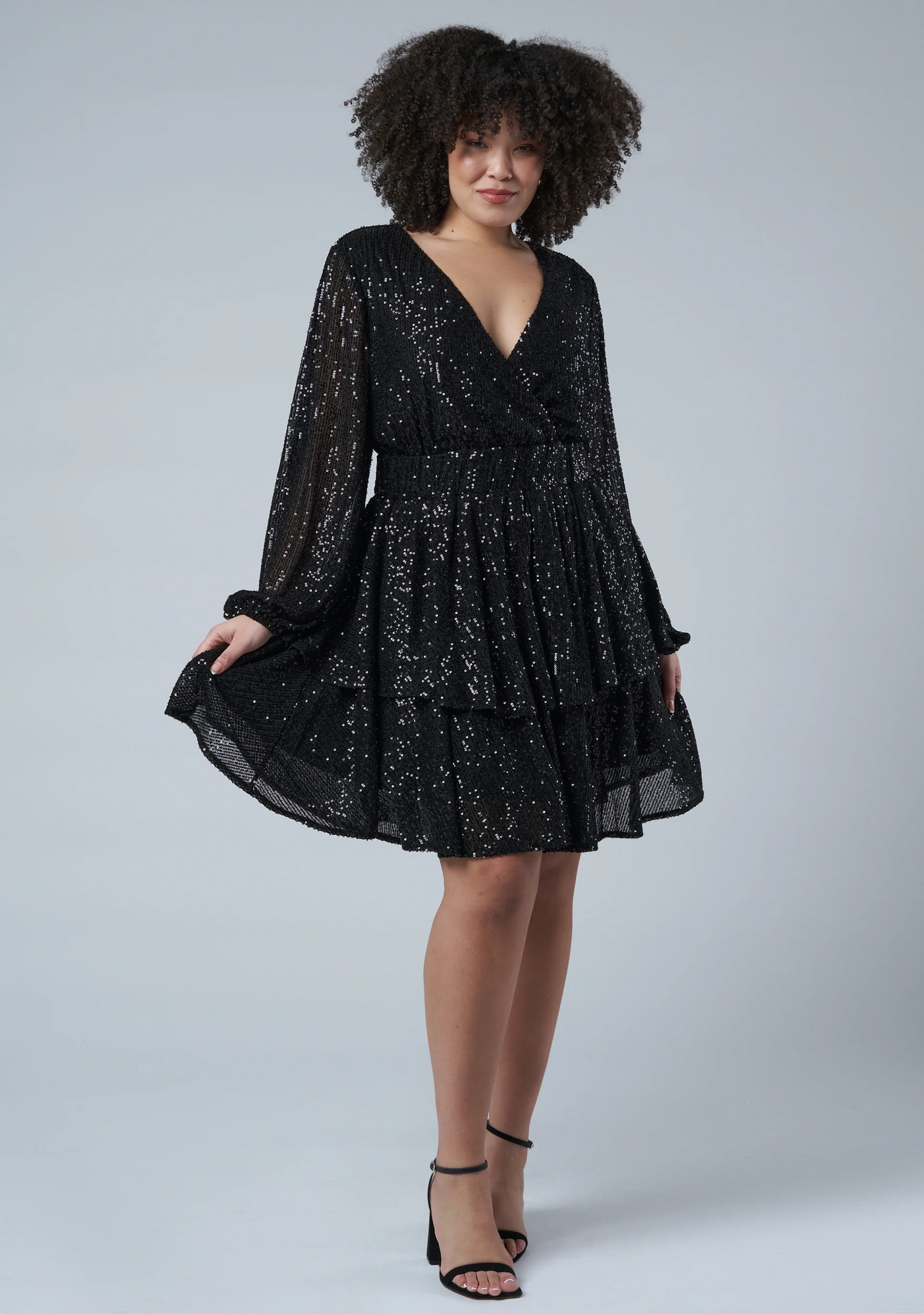 Night Out Sequin Dress - Image 3