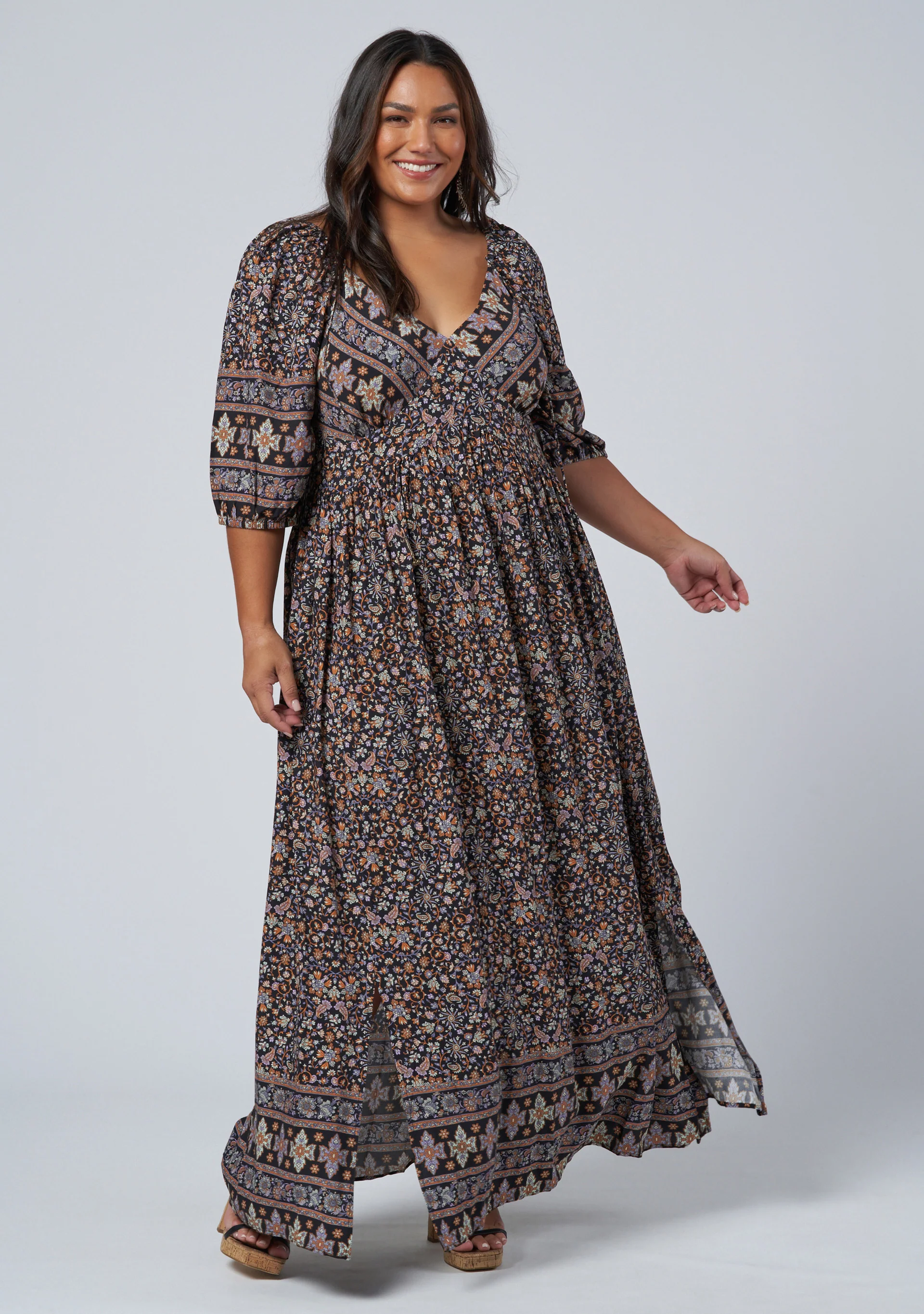 On a Whim Midi Dress - Image 3