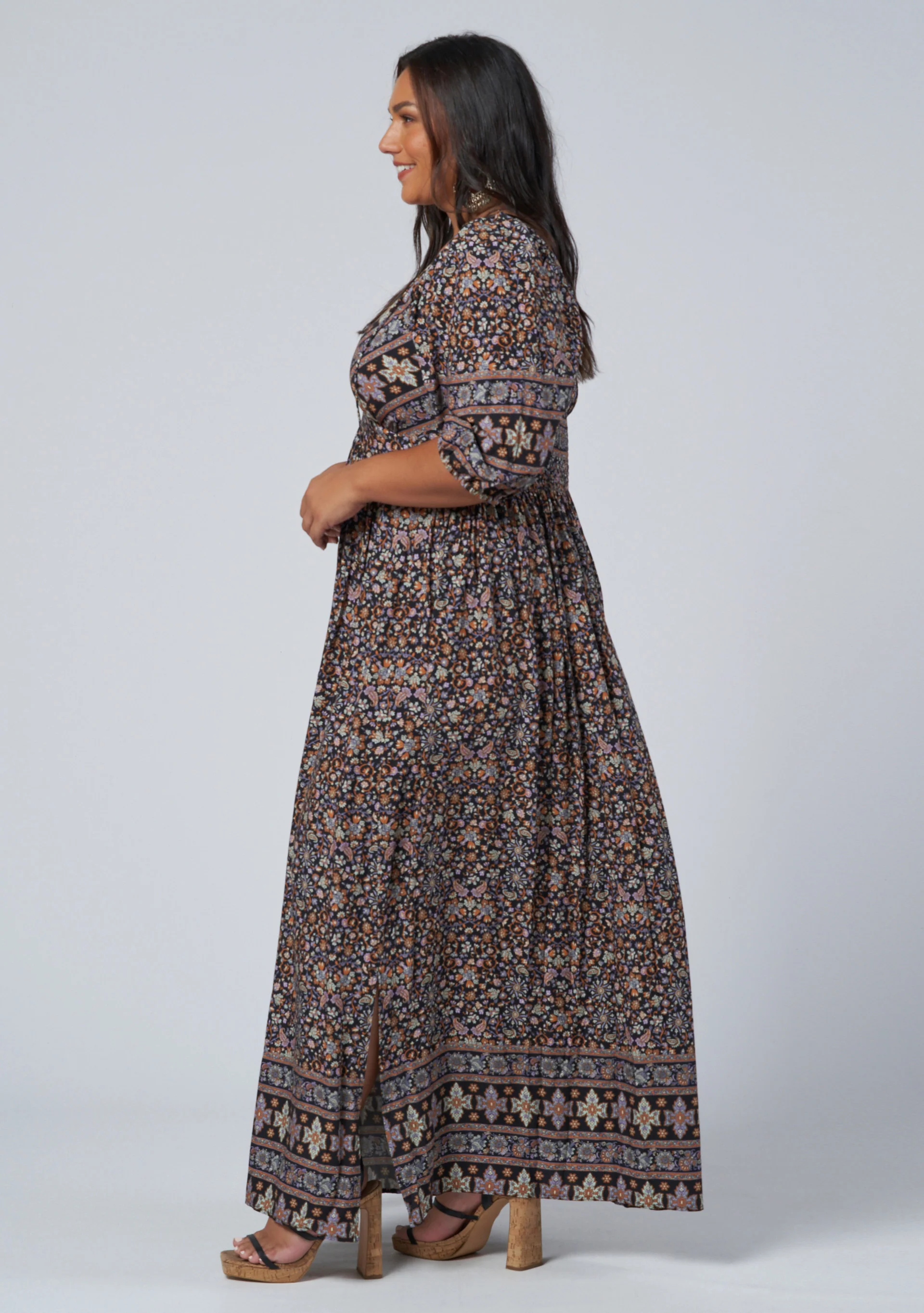 On a Whim Midi Dress - Image 4