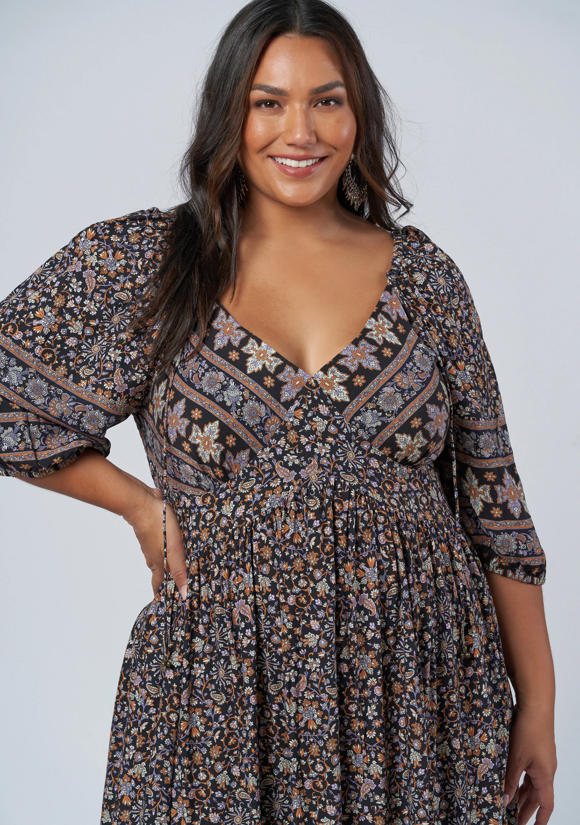 On a Whim Midi Dress - Image 7