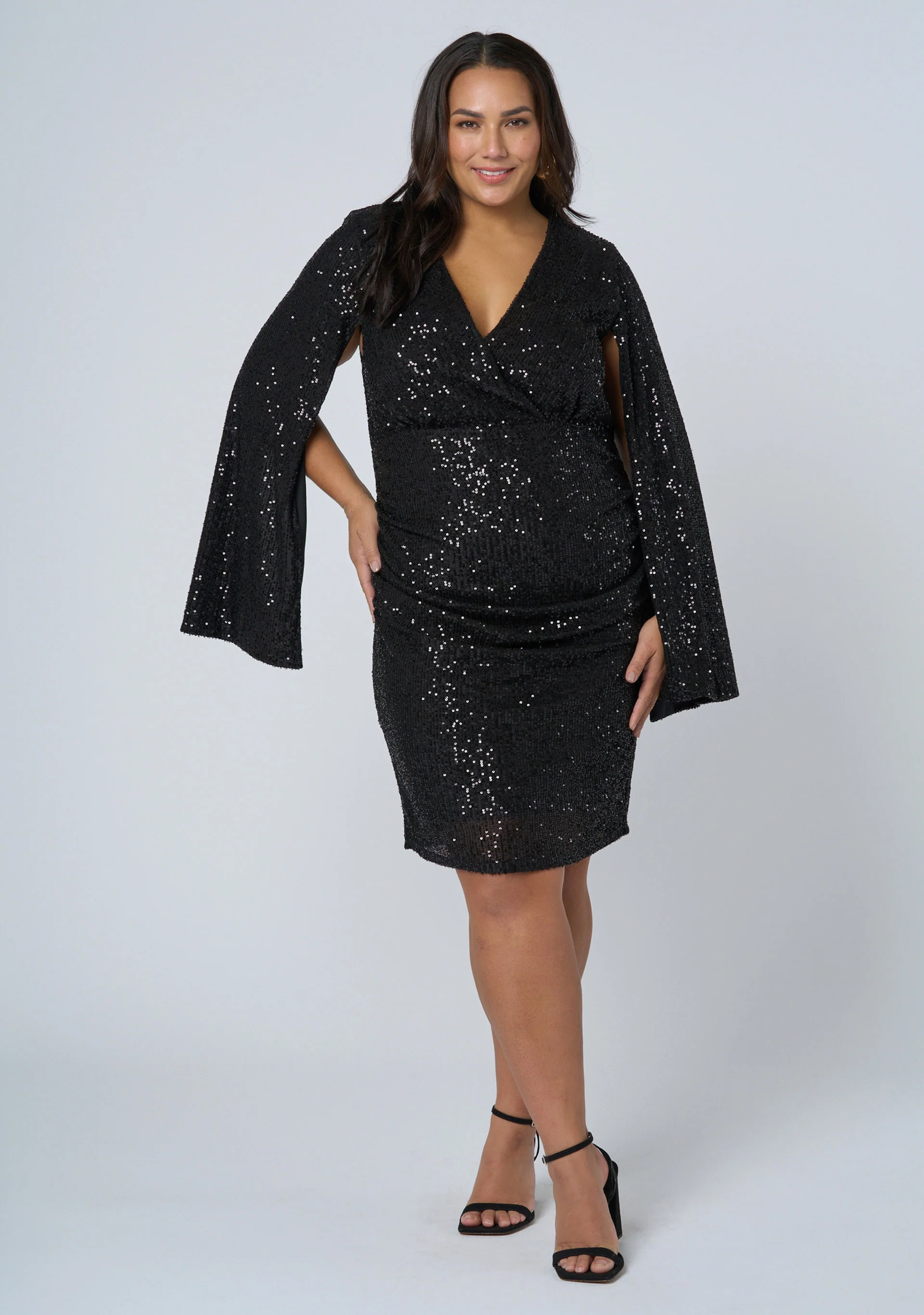 One Time Sequin Mini Dress - Image 4