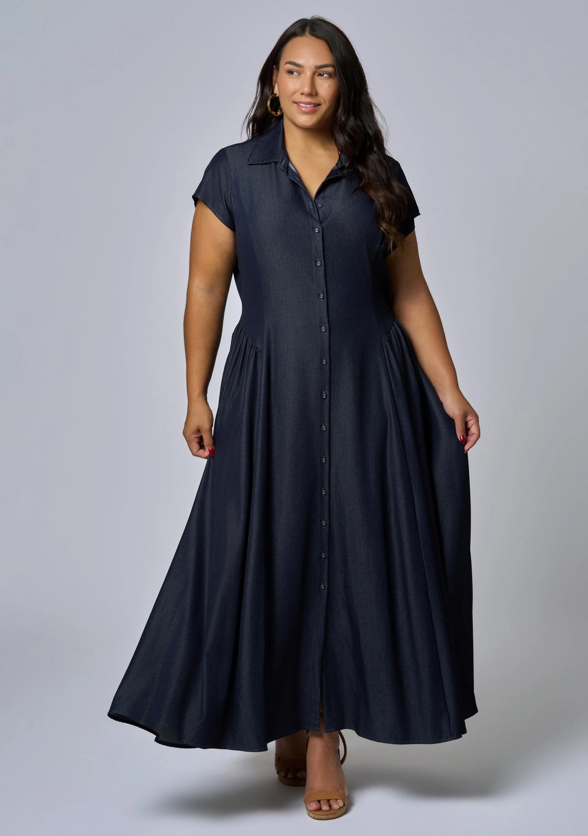 Paige Maxi Shirt Dress - Image 2