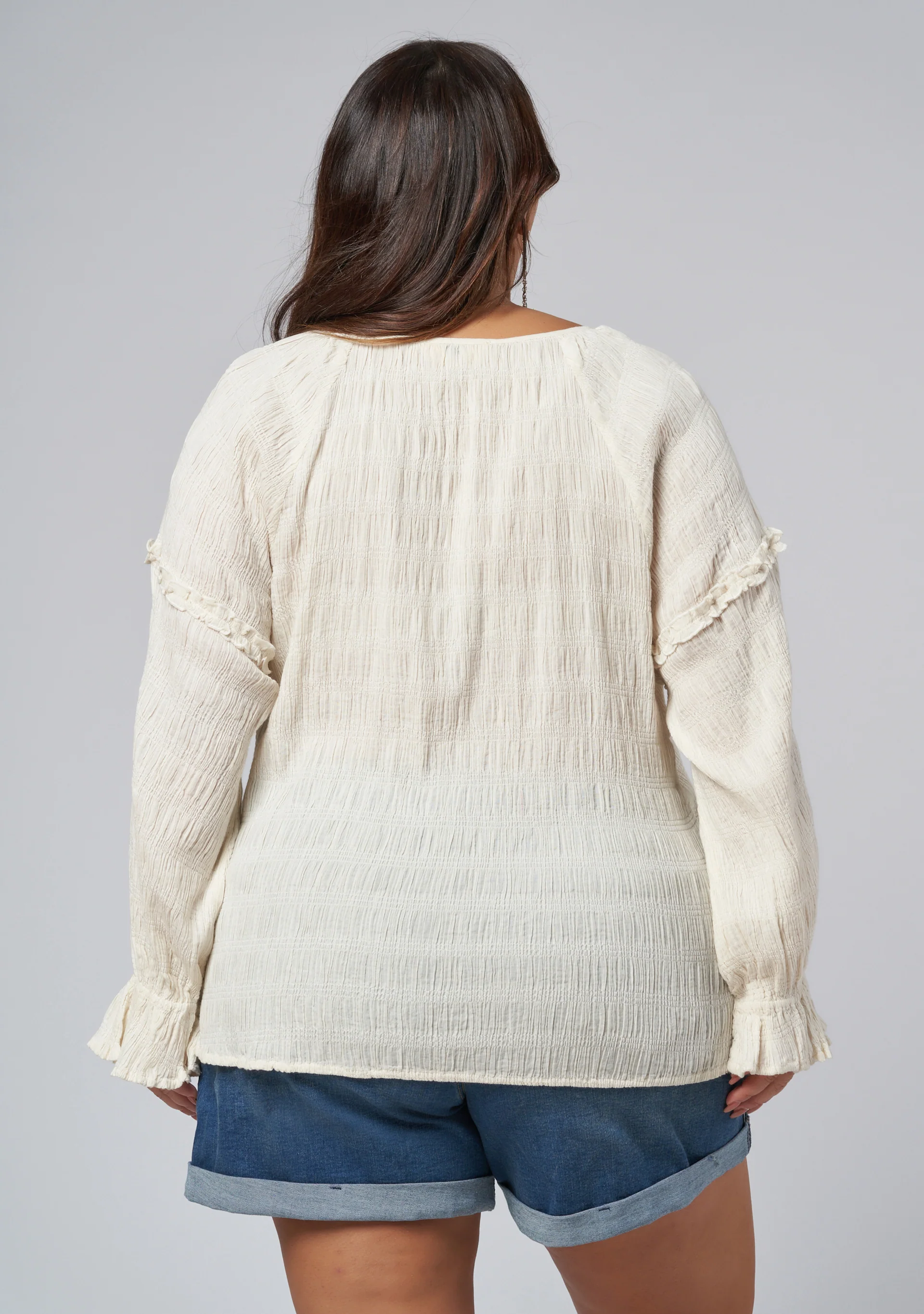 Paros Textured Blouse - Image 5