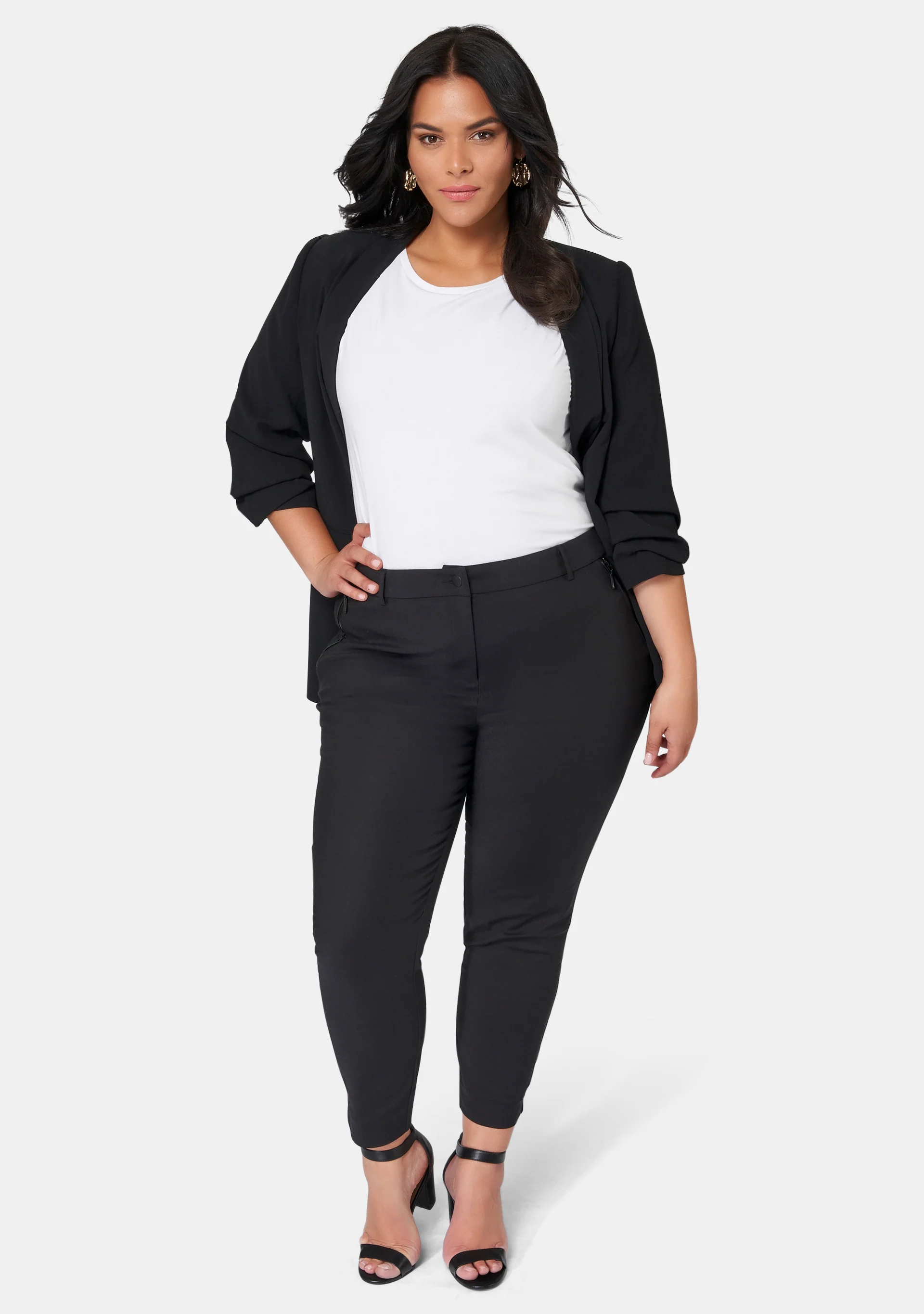 Pascale Zip Detail Pant - Image 4