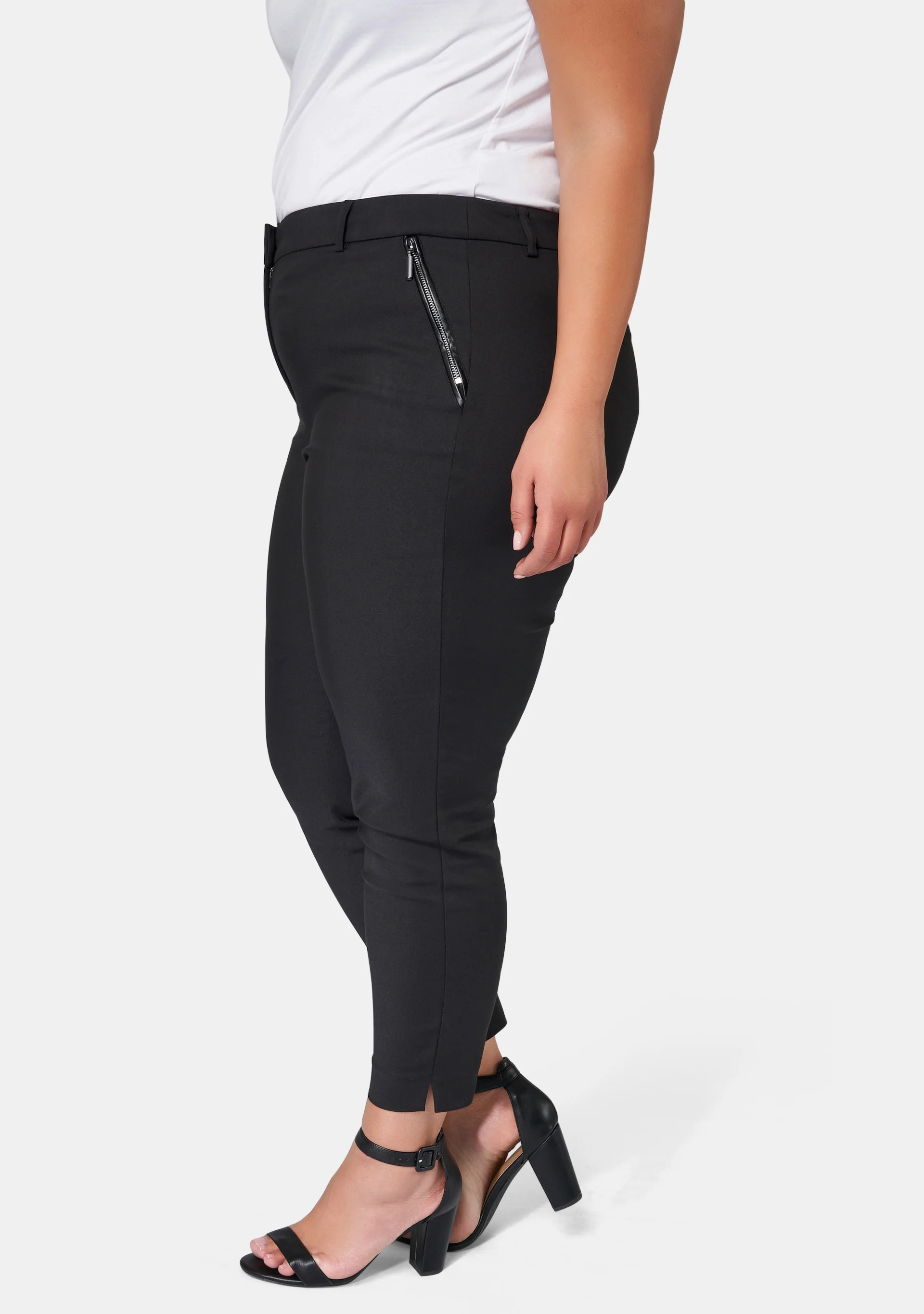 Pascale Zip Detail Pant - Image 5