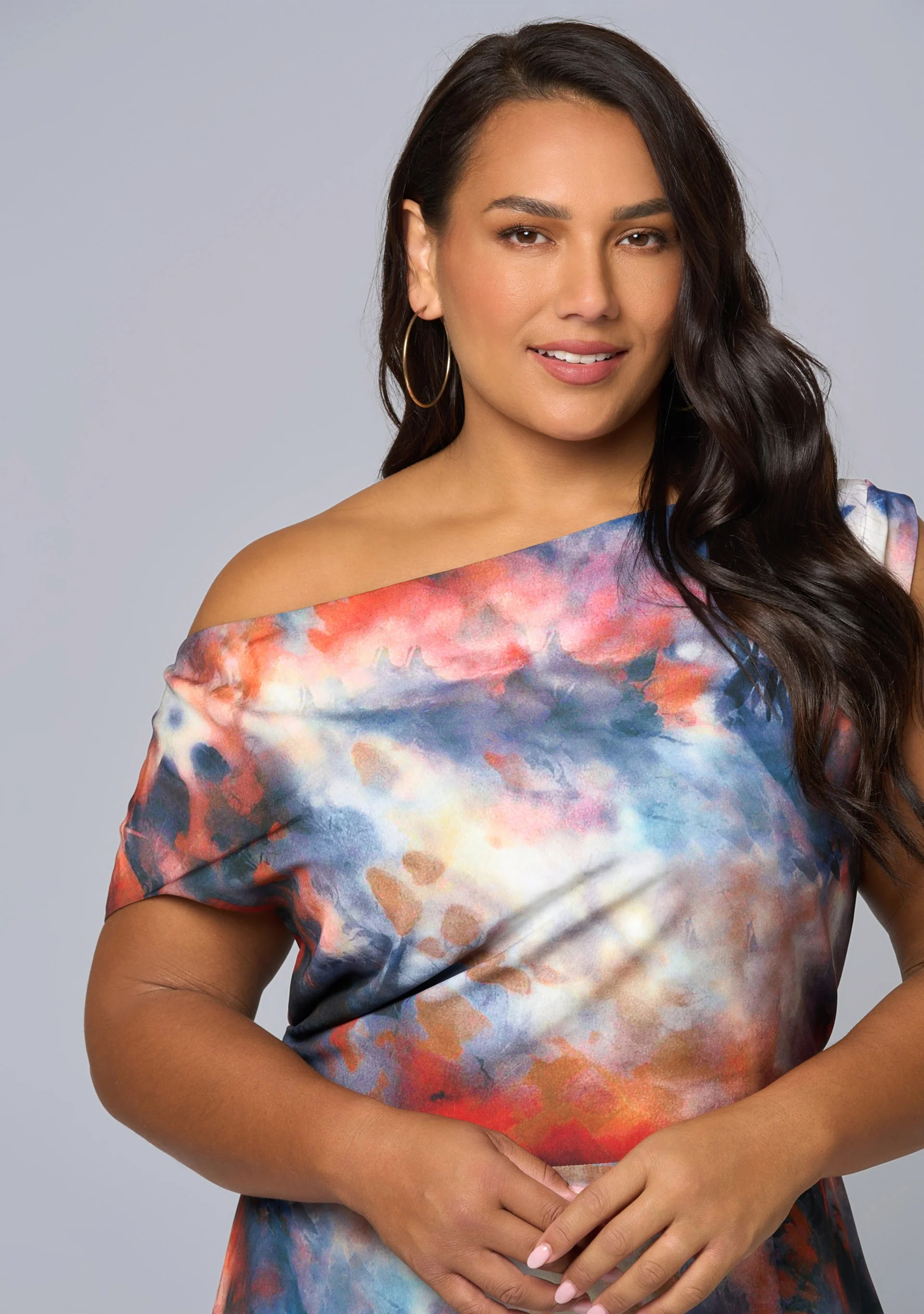 Phantom Maxi Satin Dress - Image 6