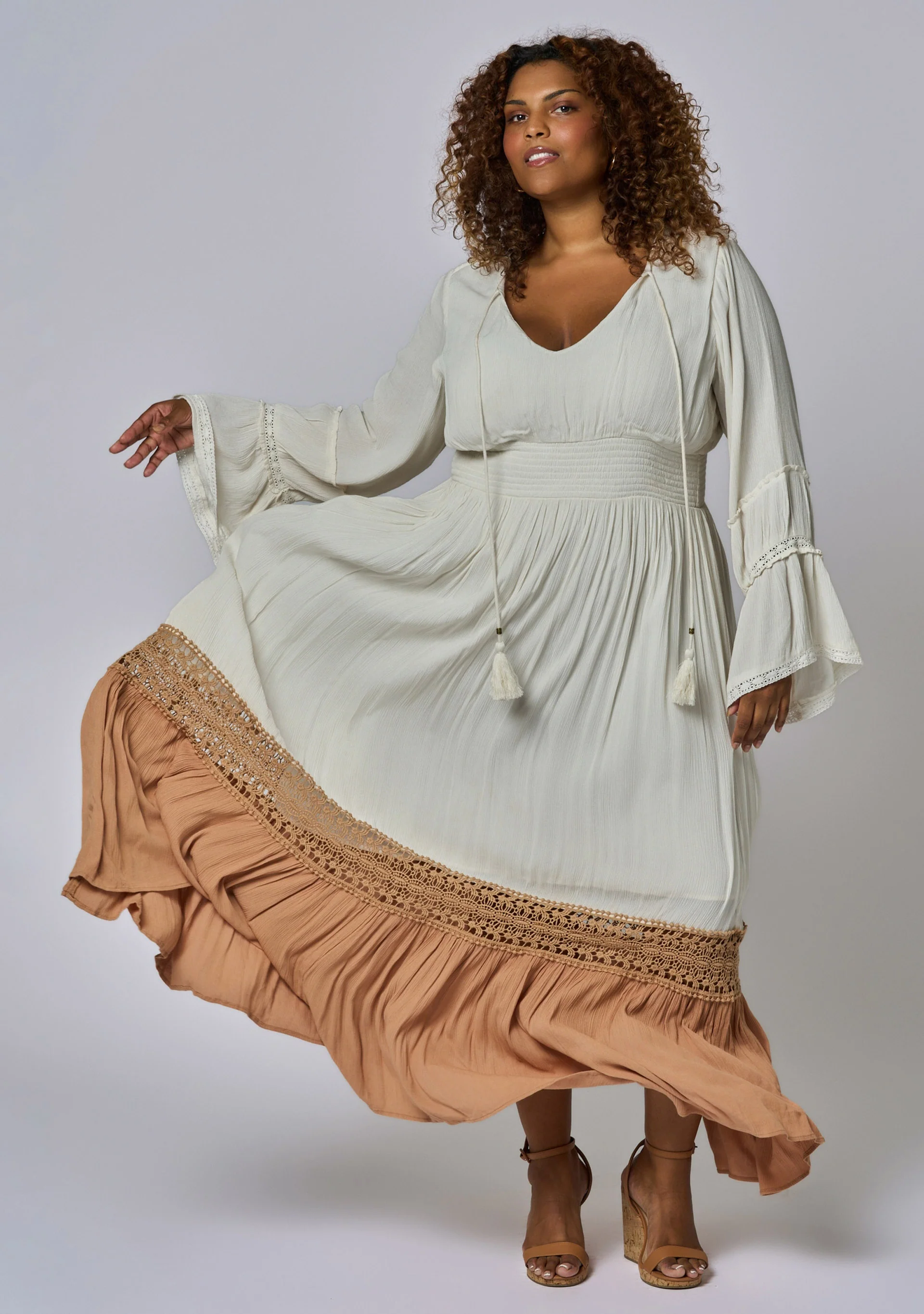 Radiant Goddess Maxi Dress - Image 2