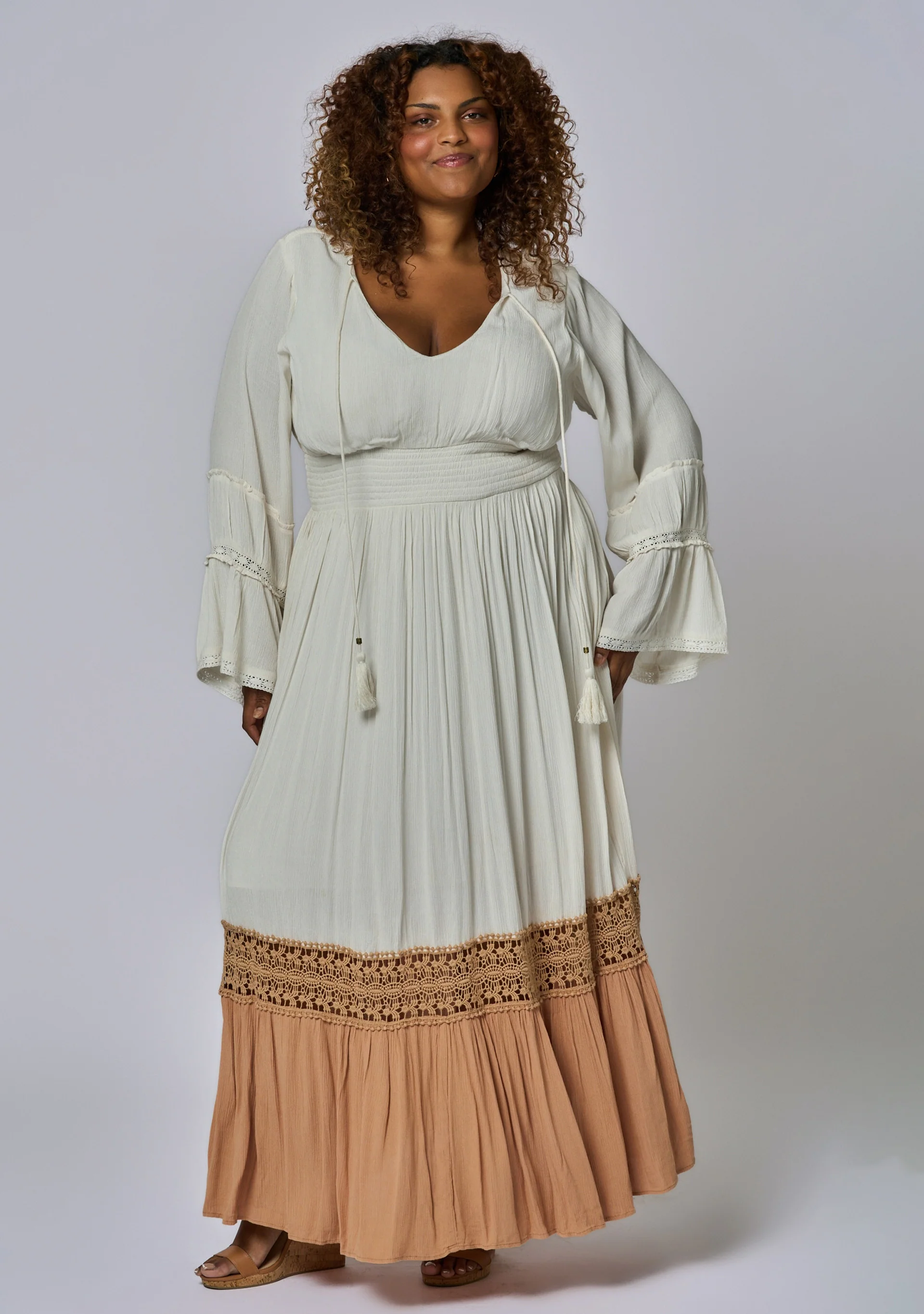 Radiant Goddess Maxi Dress - Image 3