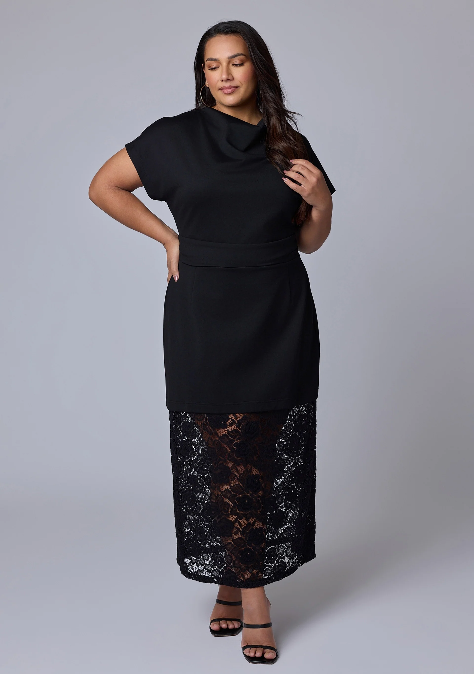 Rebel Lace Maxi Dress - Image 2