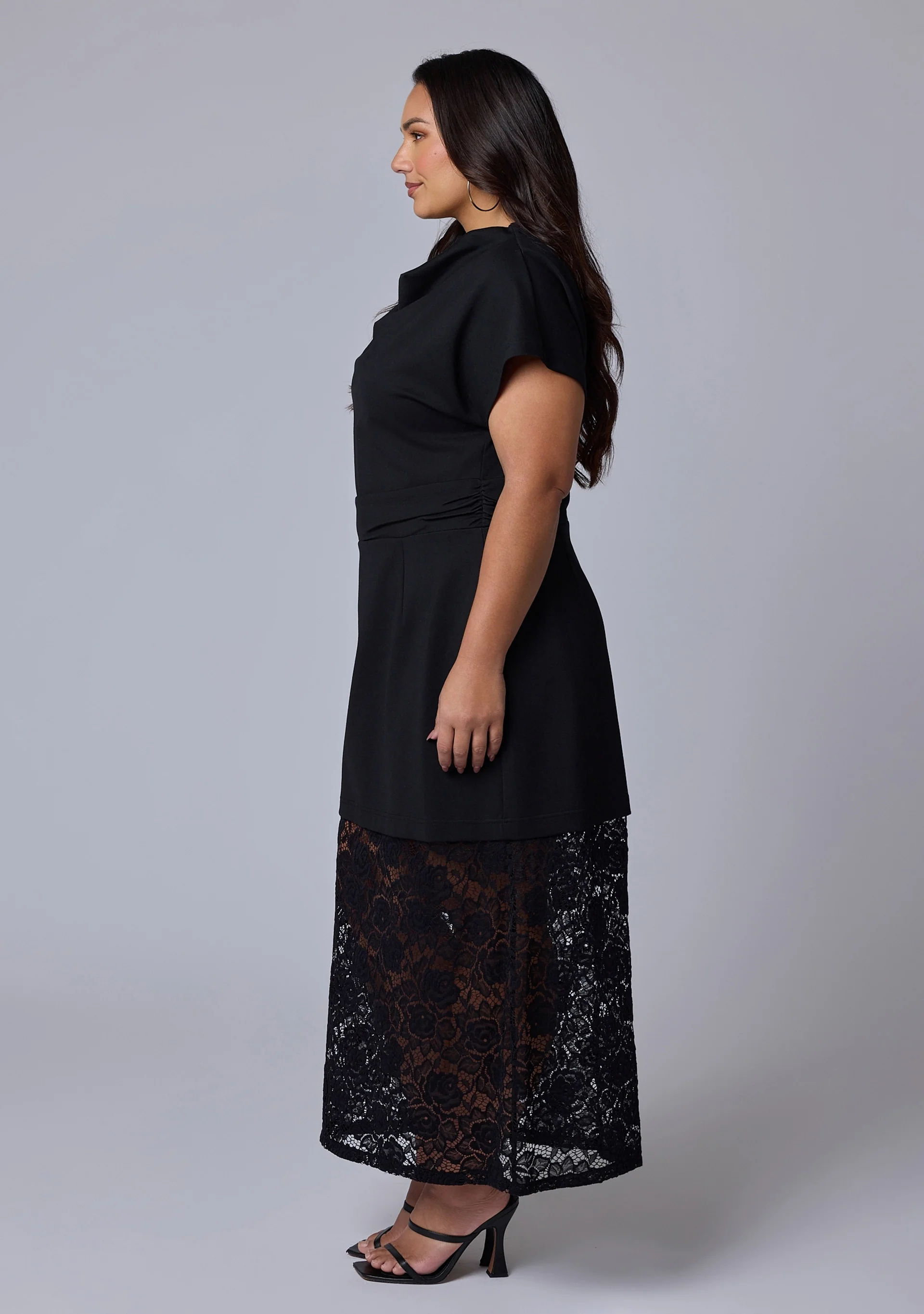 Rebel Lace Maxi Dress - Image 4